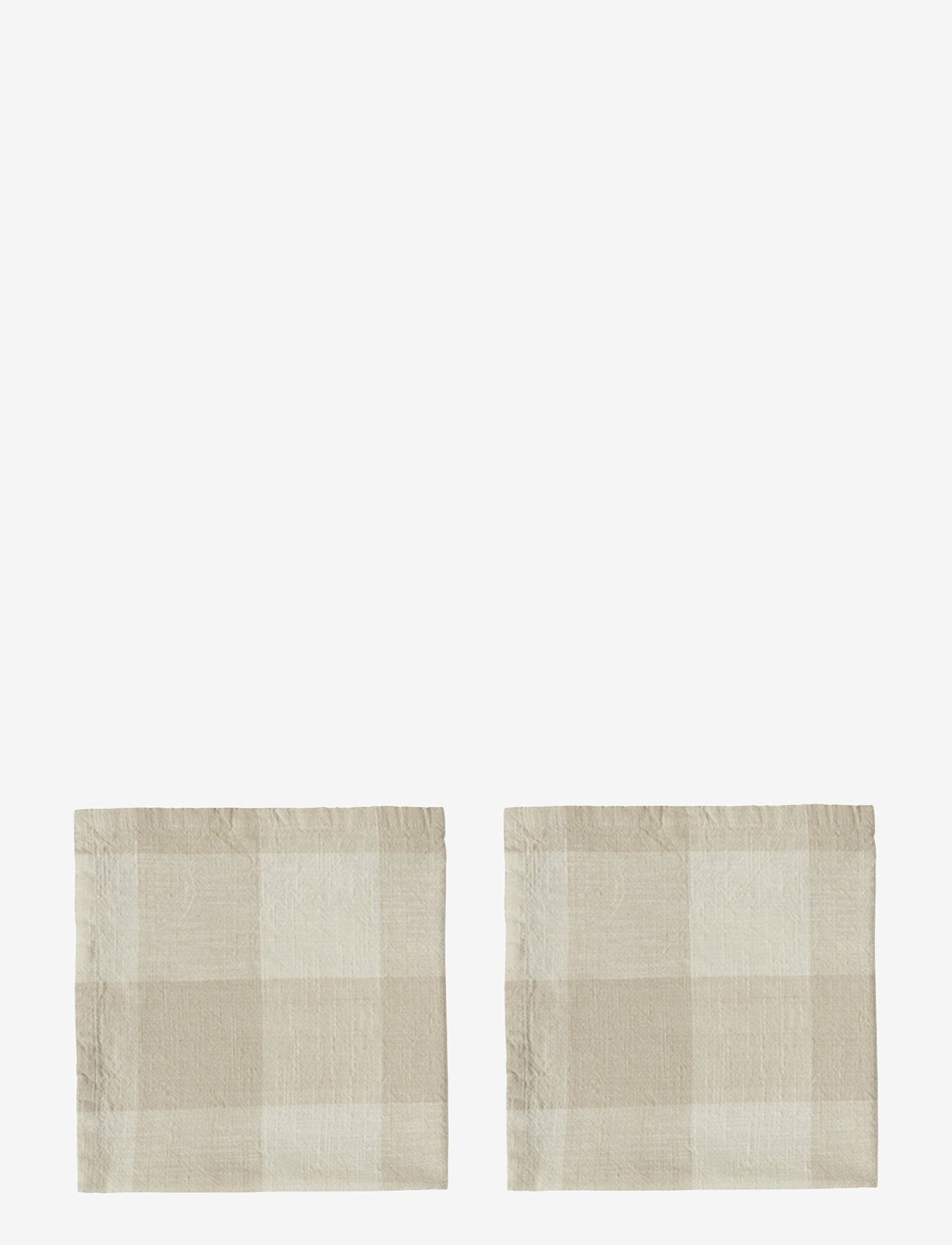 OYOY Living Design - Chess Napkin - Pack of 2 - stoffservietten - clay - 0