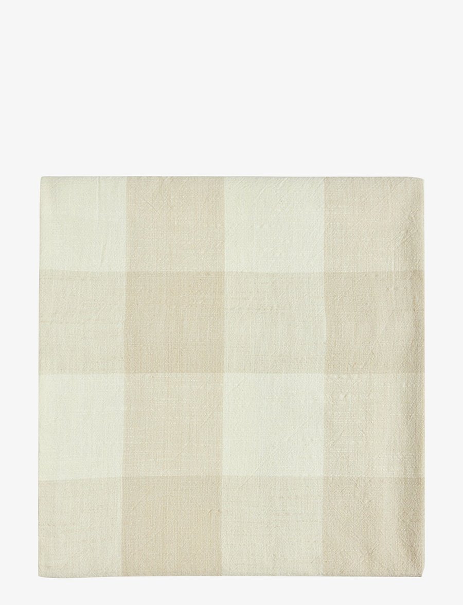 OYOY Living Design - Chess Tablecloth - 200x140 cm - tischdecken & tischläufer - clay - 1