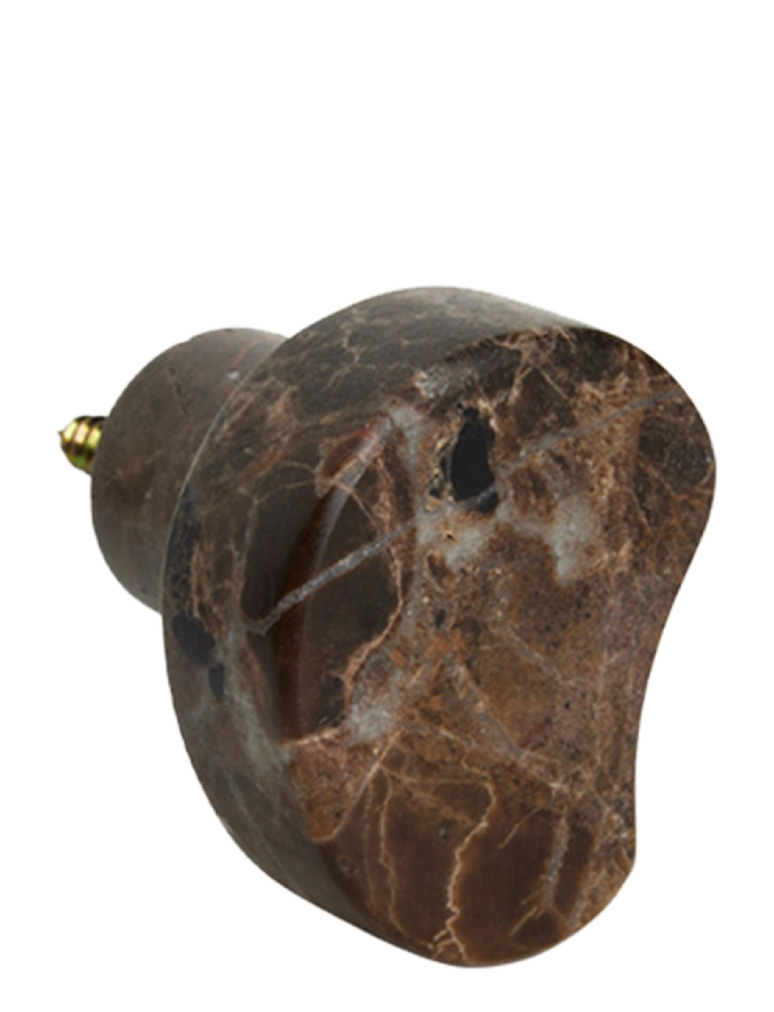 OYOY Living Design Savi Marble Hook No. 2, Krog, Brun, Str: ONE SIZE x 4