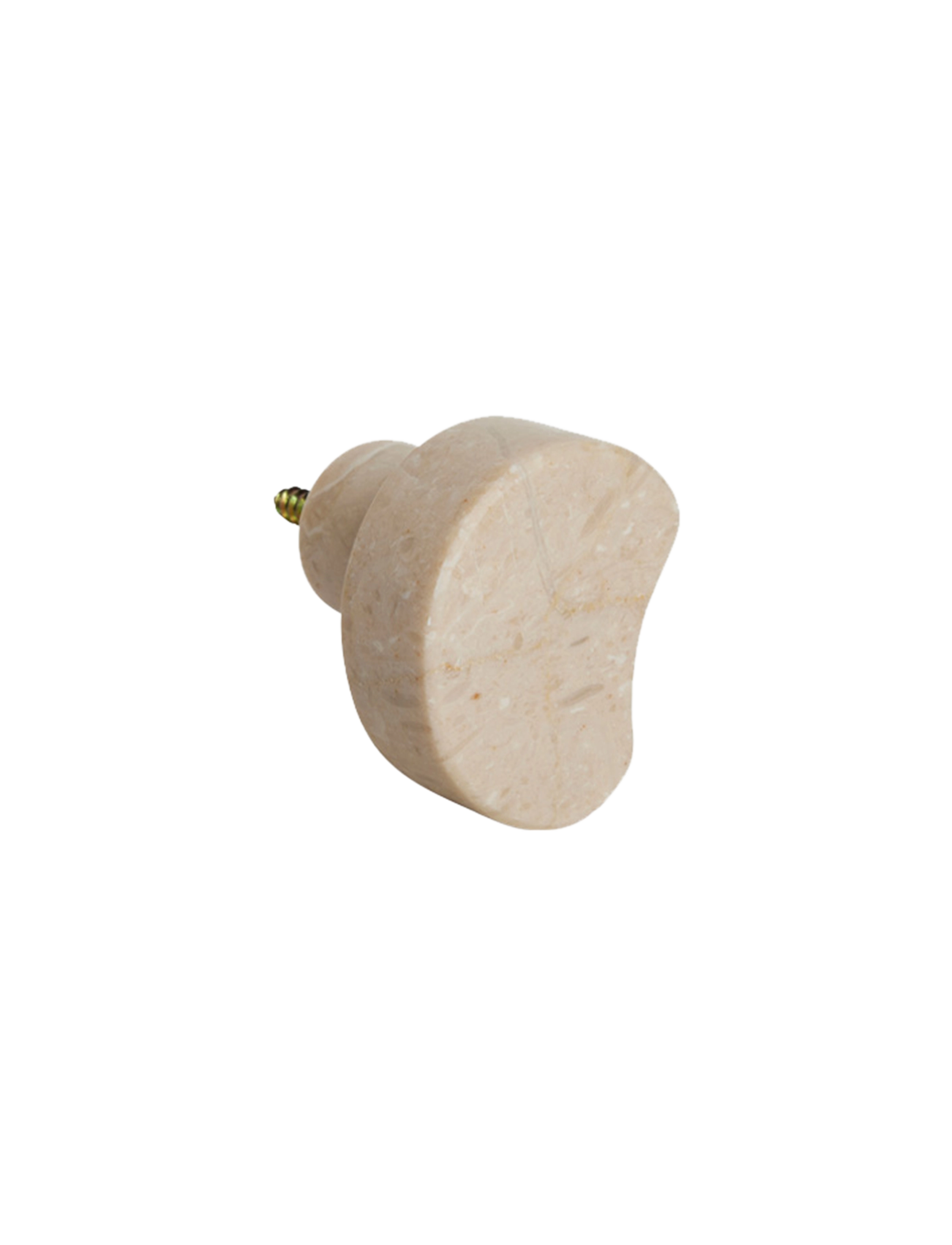 OYOY Living Design Savi Marble Hook No. 2, Krog, Beige, Str: ONE SIZE x 4