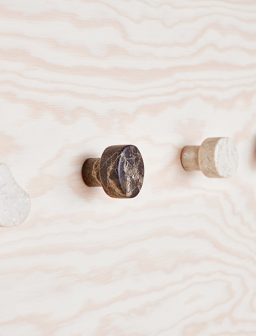 OYOY Living Design - Savi Marble Hook No. 2 - haken - beige - 2