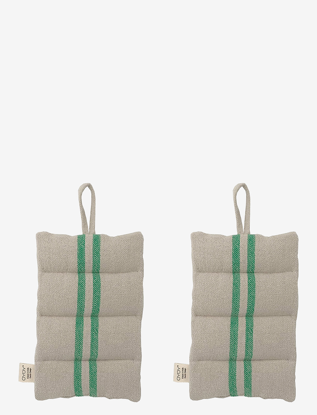OYOY Living Design - Linu Potholder - Pack of 2 - grytlappar & grytvantar - green - 0