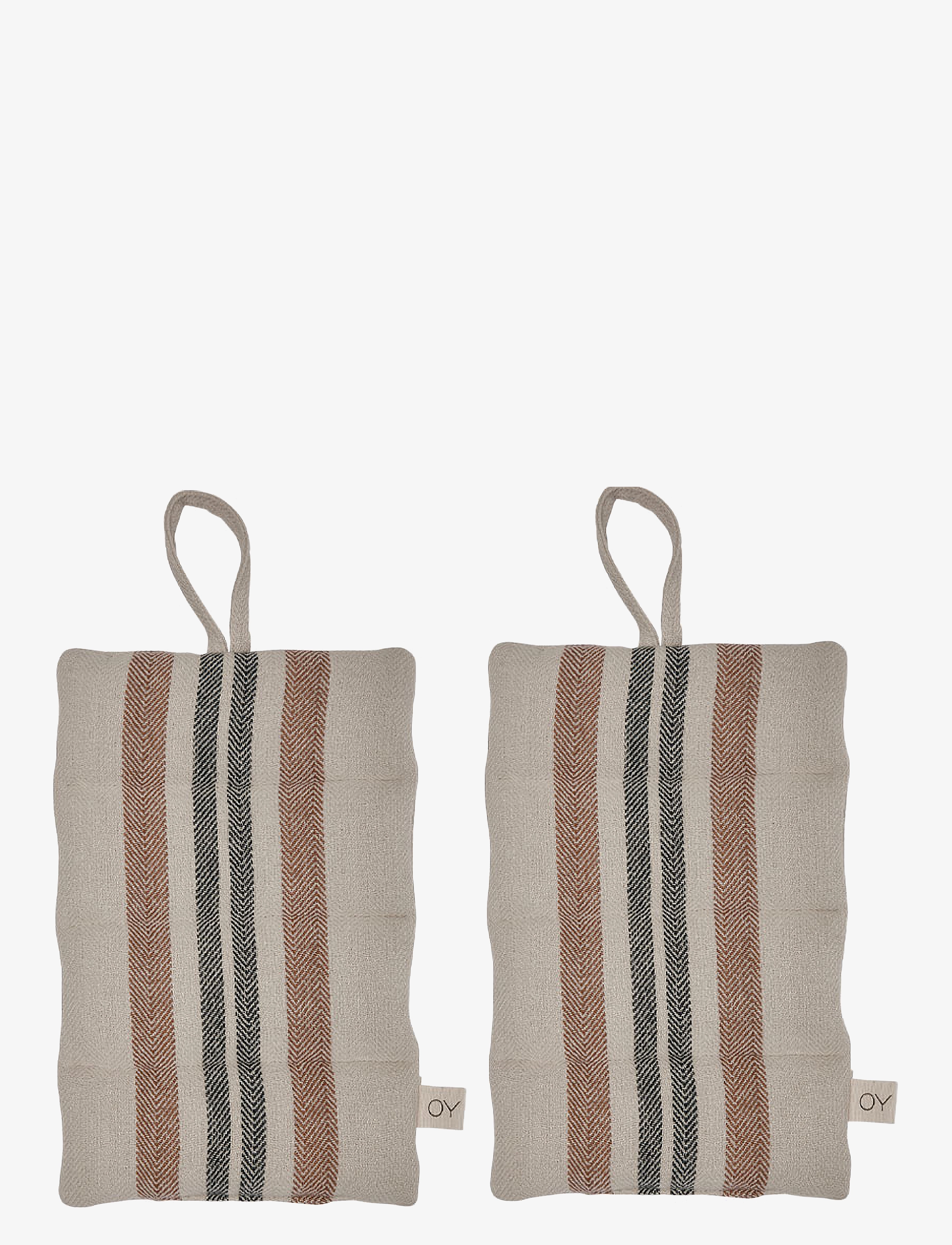 OYOY Living Design Linu Potholder - Pack of 2 - Tekstiler - CARAMEL / beige