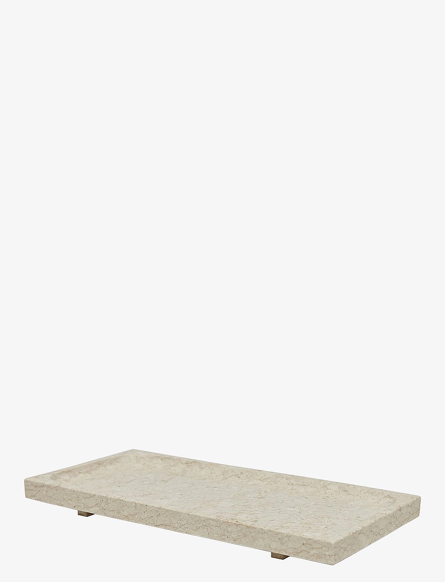 OYOY Living Design - Savi Marble Tray - kandikud - beige - 1