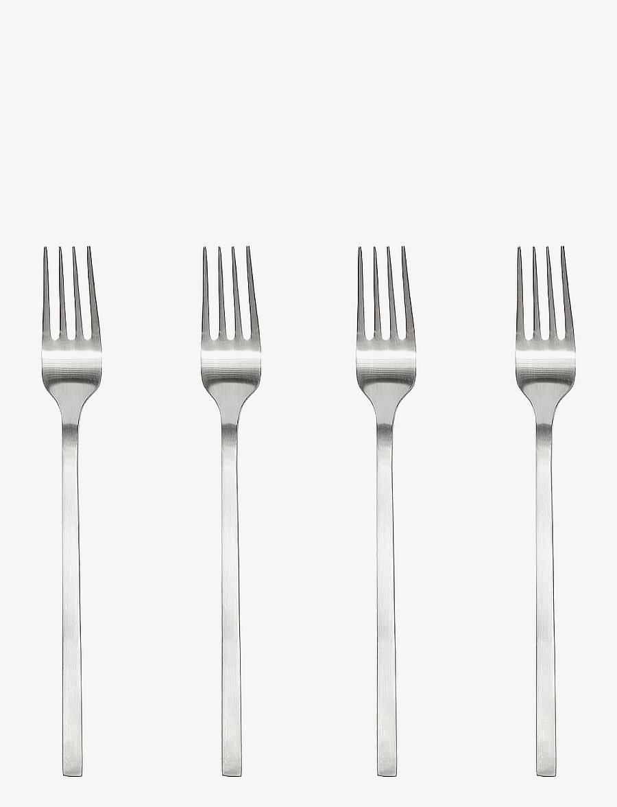 OYOY Living Design - Yuka Fork - Pack Of 4 - kahvlid - brushed steel - 1