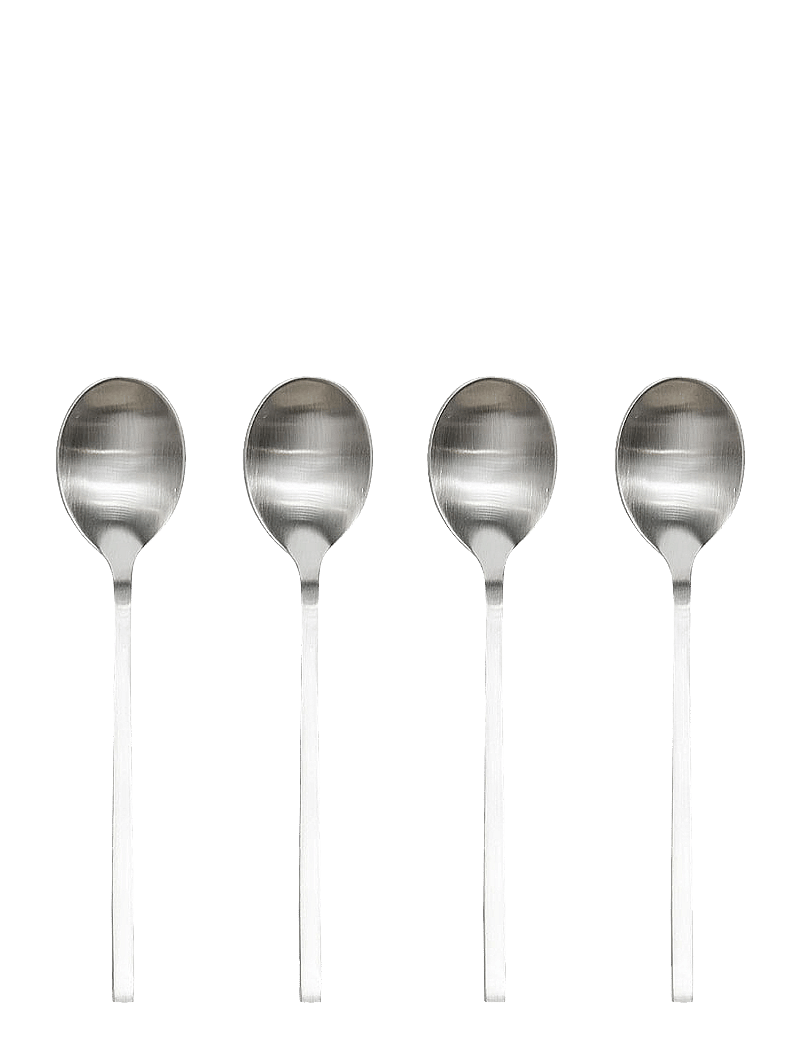 OYOY Living Design - Yuka Spoon - Pack Of 4 - supilusikad - brushed steel - 1