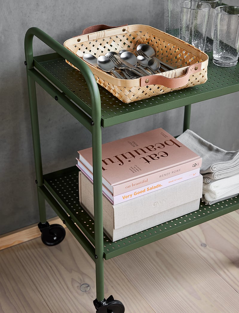OYOY Living Design - Maki Trolley - tischwagen - olive - 0