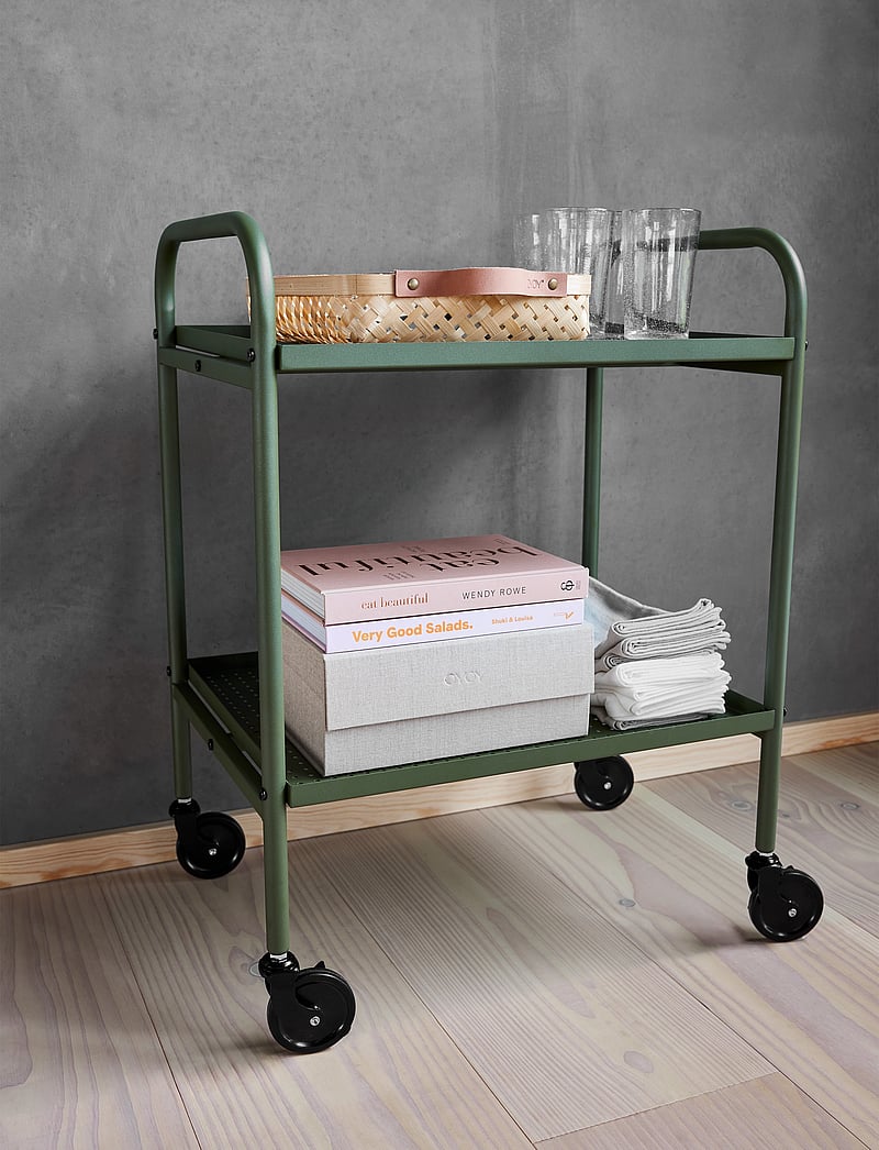 OYOY Living Design - Maki Trolley - tischwagen - olive - 2
