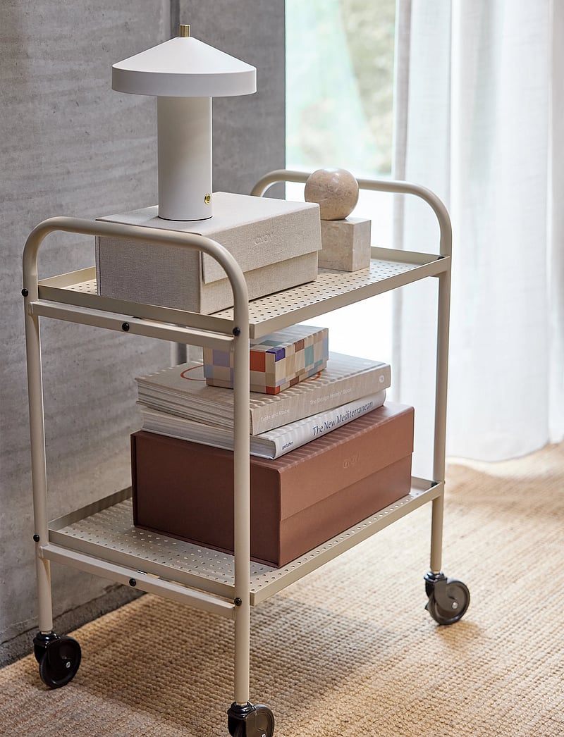OYOY Living Design - Maki Trolley - tafelwagens - clay - 2