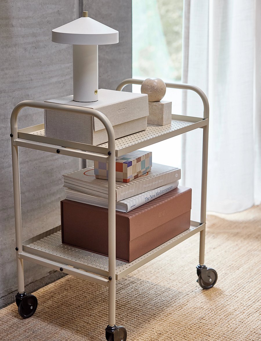 OYOY Living Design - Maki Trolley - clay - 2