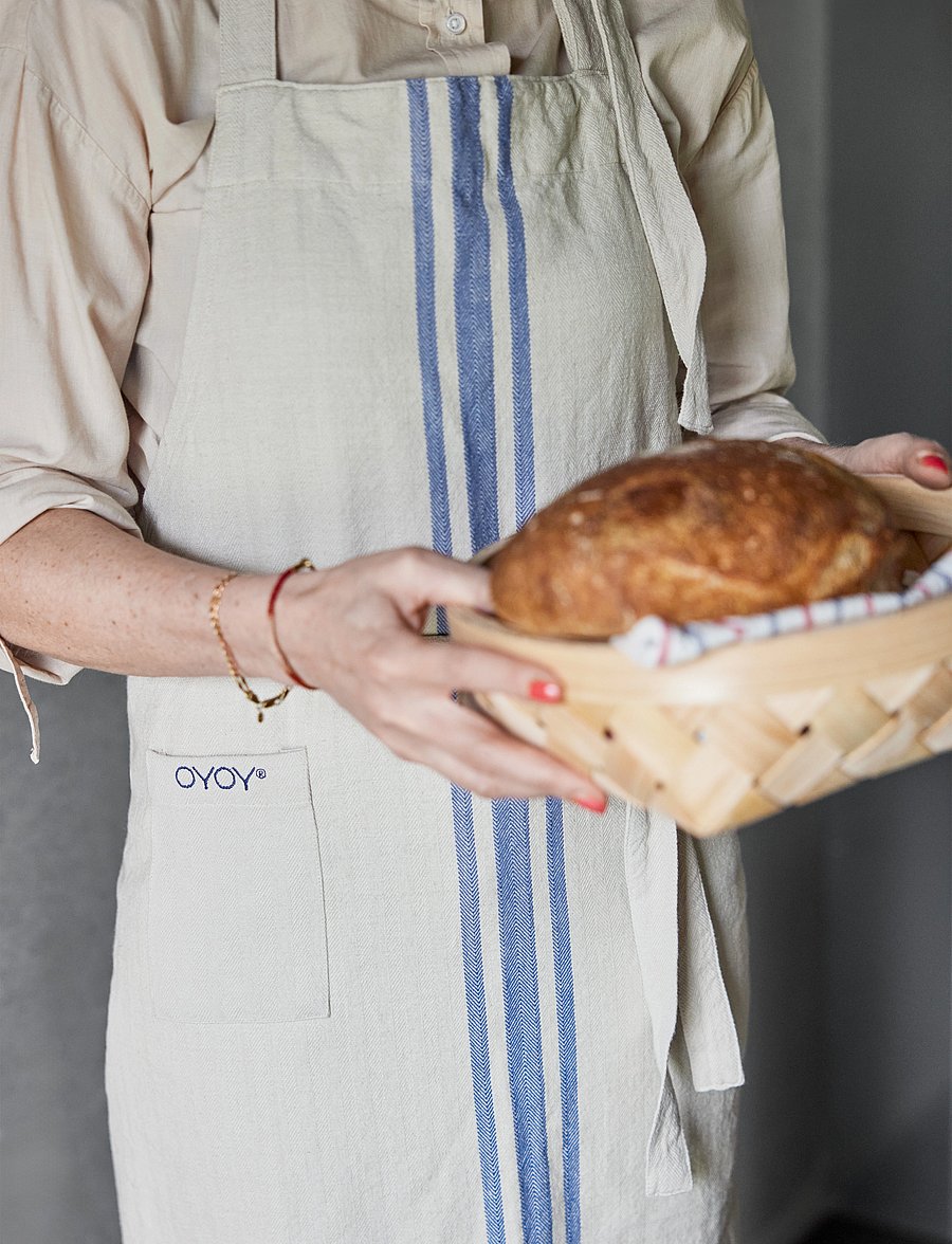OYOY Living Design - Linu Apron High - schürzen - blue - 0