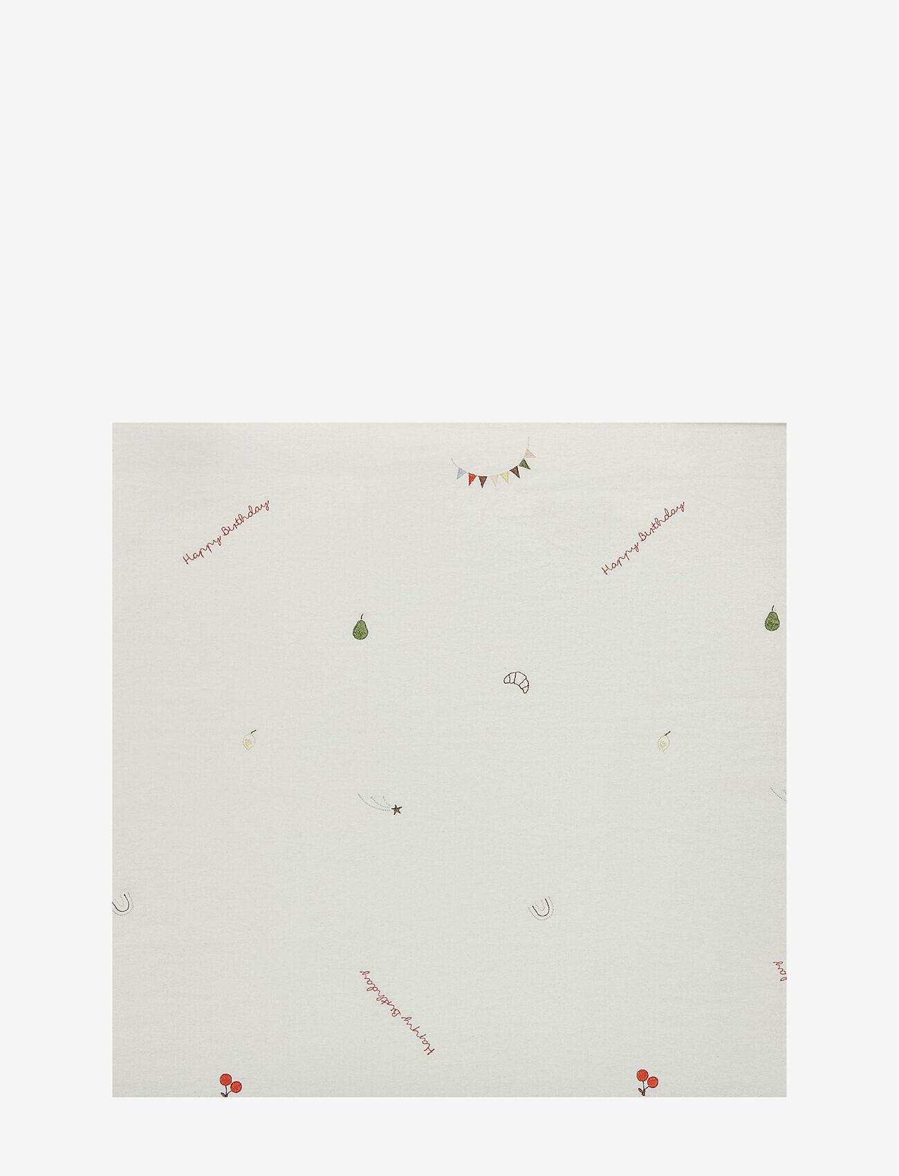 OYOY Living Design - Birthday Tablecloth - obrusy i bieżniki - offwhite - 2