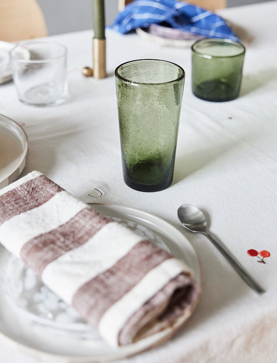 OYOY Living Design - Kuki Highball Glass - Pack of 4 - trinkgläser - green - 3