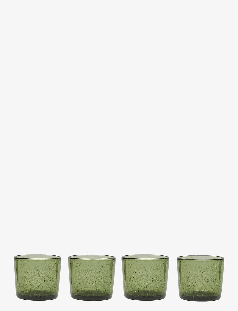 OYOY Living Design - Kuki Glass - Pack of 4 - drikkeglas - green - 0