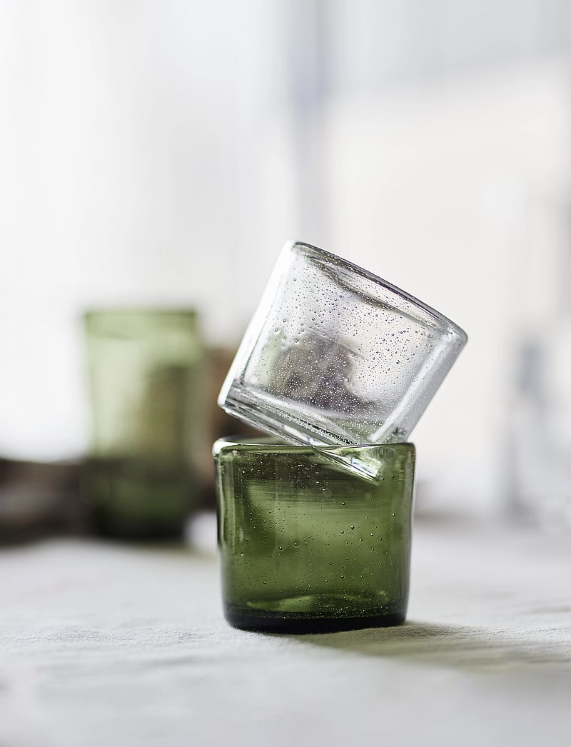 OYOY Living Design - Kuki Glass - Pack of 4 - drikkeglas - green - 3