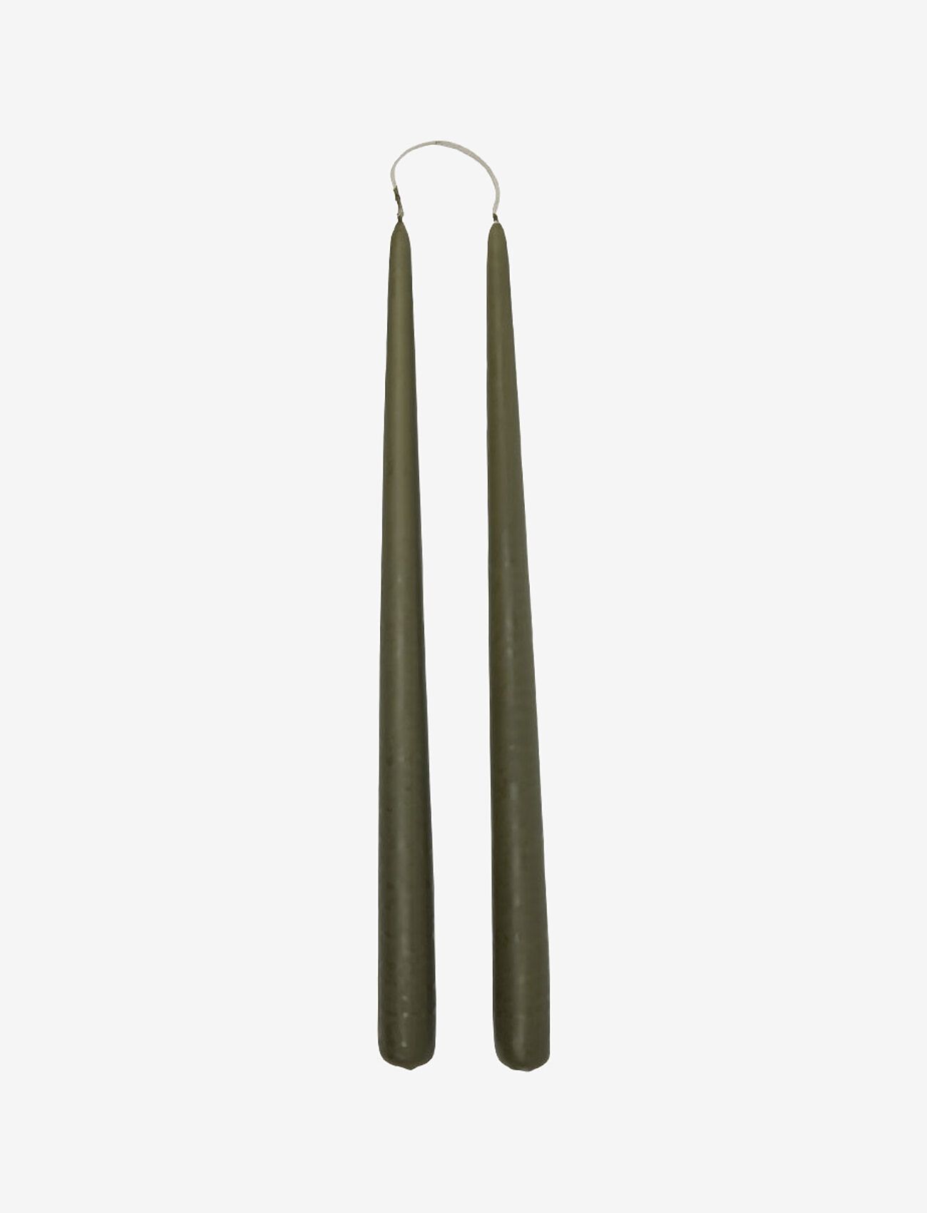 OYOY Living Design - Fukai Candles - Large - Pack of 2 - olive - 0