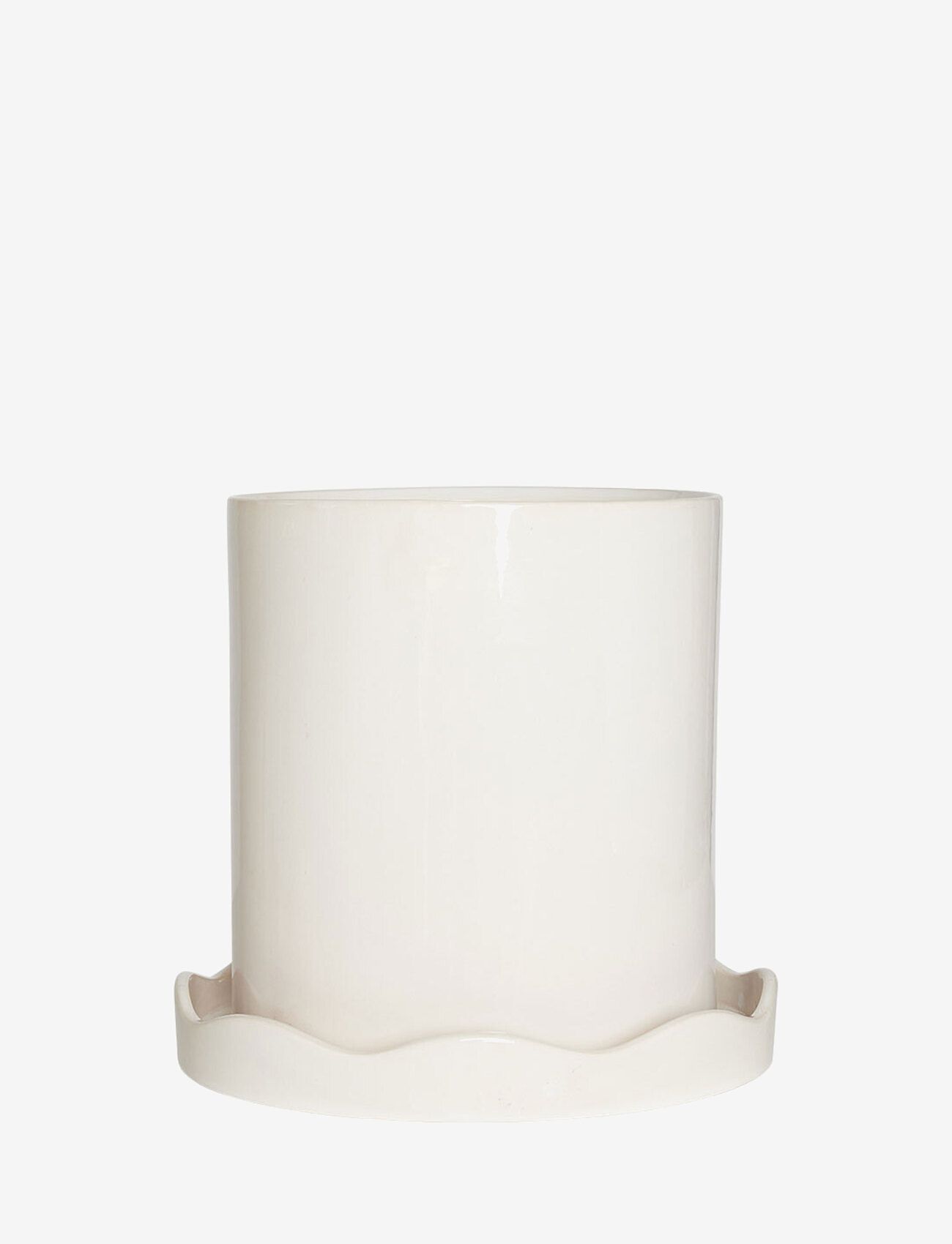 OYOY Living Design - Nami Pot with Saucer - amber - 0