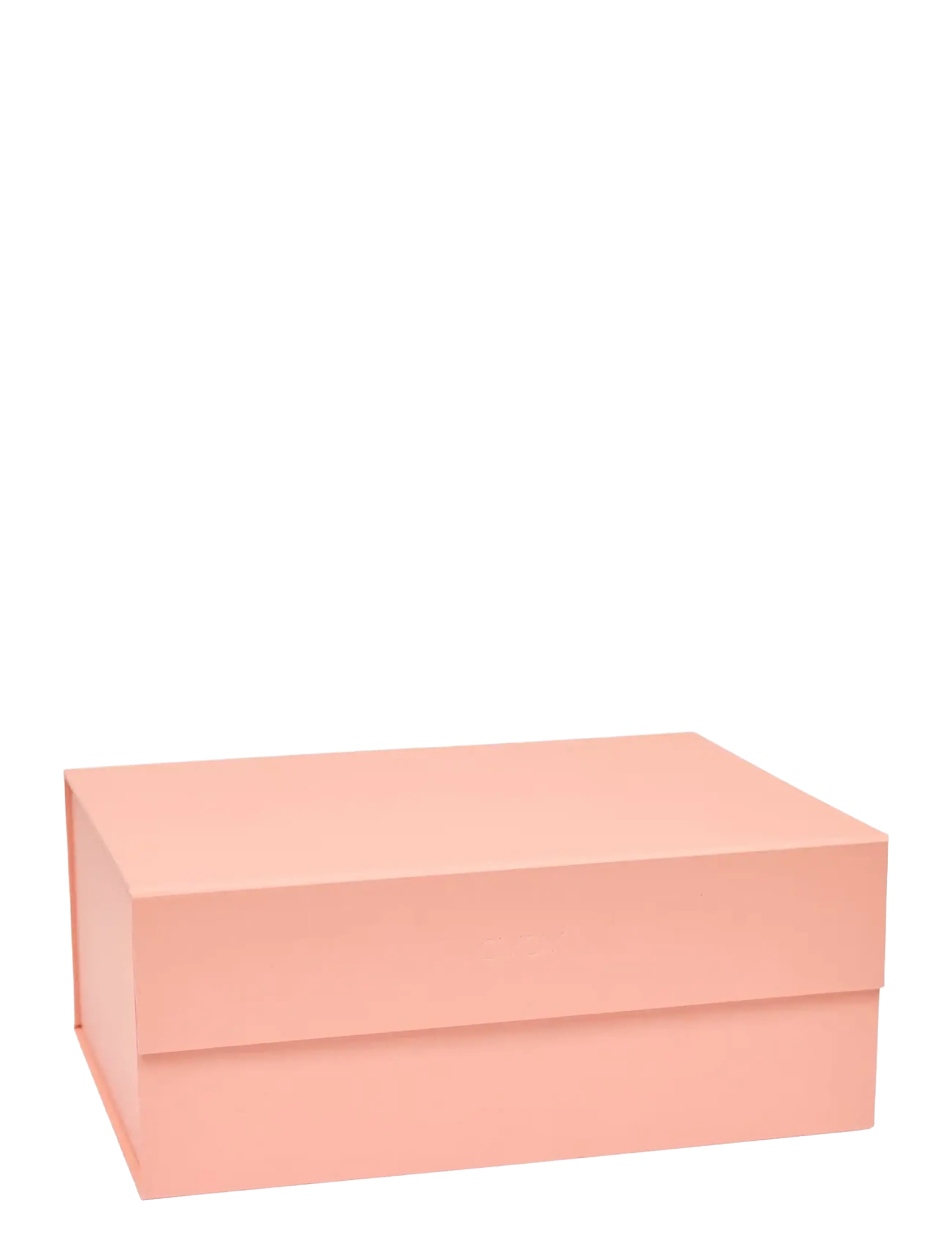 OYOY Living Design Hako Storage Box, Mini Boxes, Koral, Str: A4/33X 25X 15CM