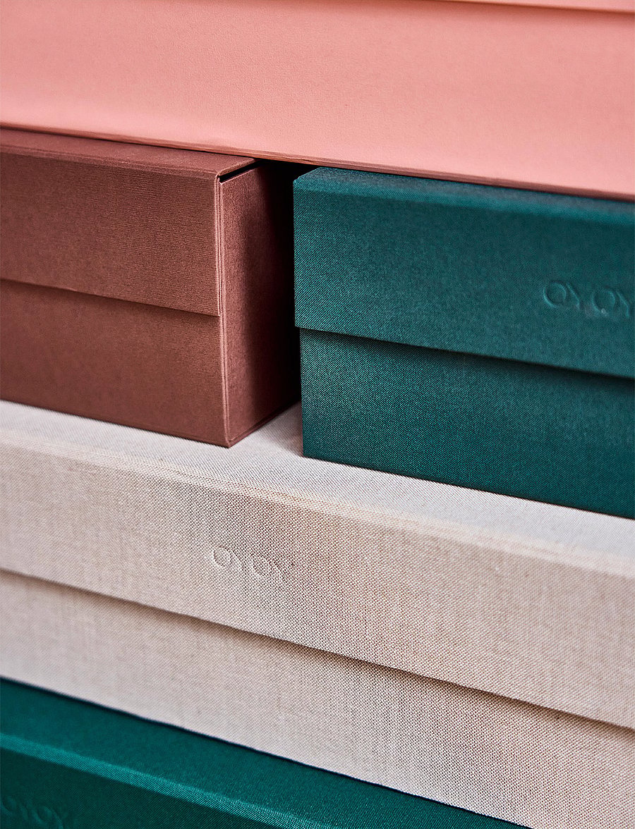 OYOY Living Design - Hako Storage box - minikarbid - dark green - 3