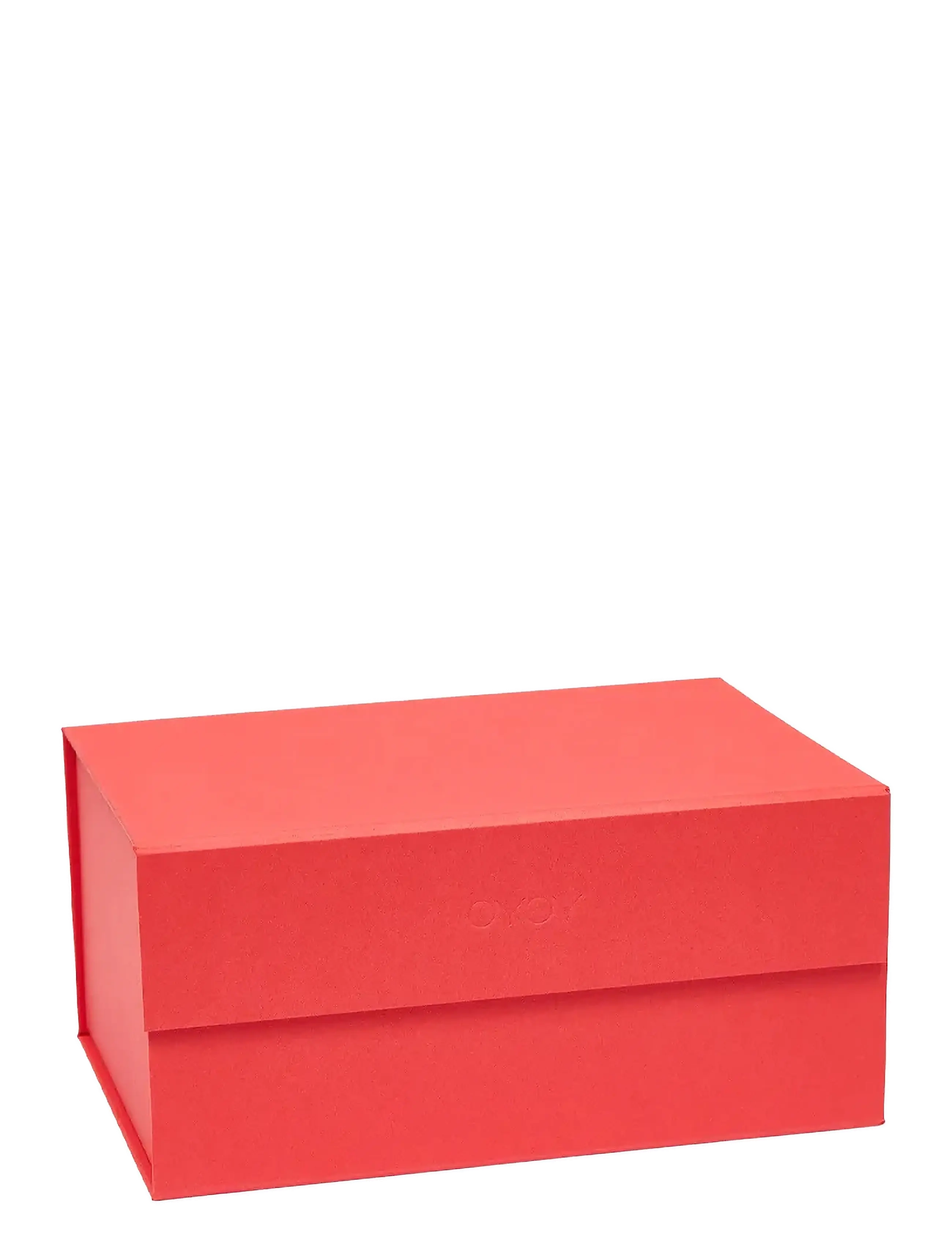 OYOY Living Design Hako Storage Box, Opbevaringskasse, Rød, Str: A5/24X 17X 12CM