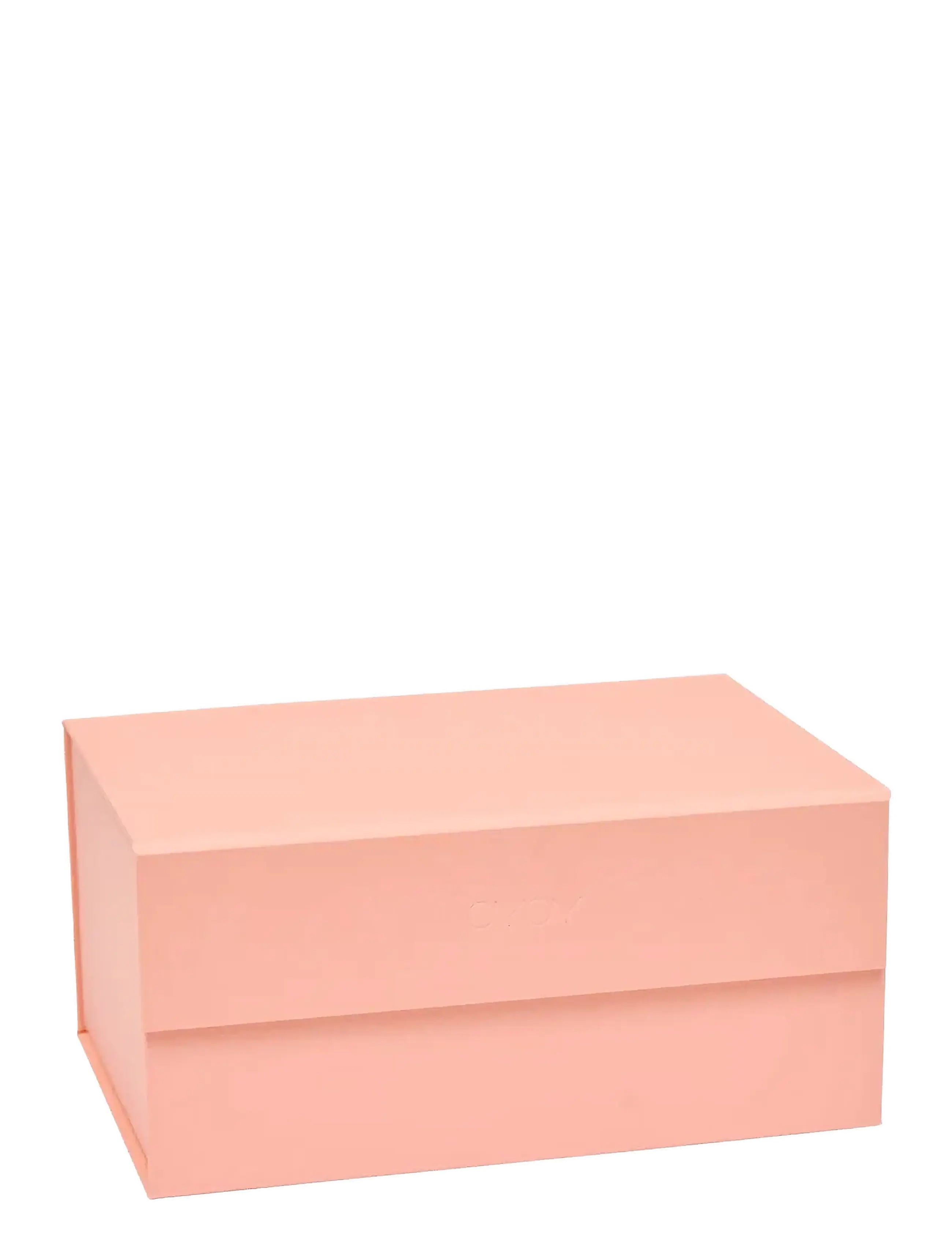 OYOY Living Design Hako Storage Box, Mini Boxes, Koral, Str: A5/24X 17X 12CM