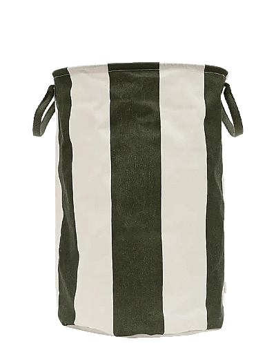 OYOY Living Design Kara Laundry/Storage Basket Large - Förvaringskorgar - DARK GREEN / green