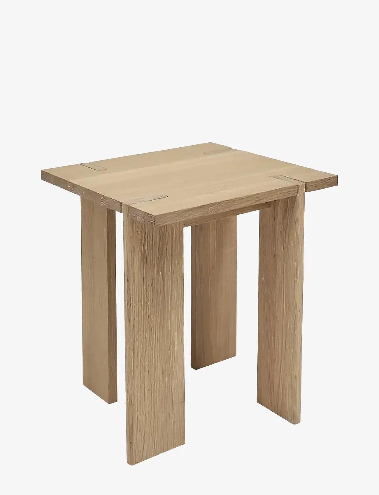 OYOY Living Design - OY Square Side Table  High - beistelltische & kleine tische - nature - 0