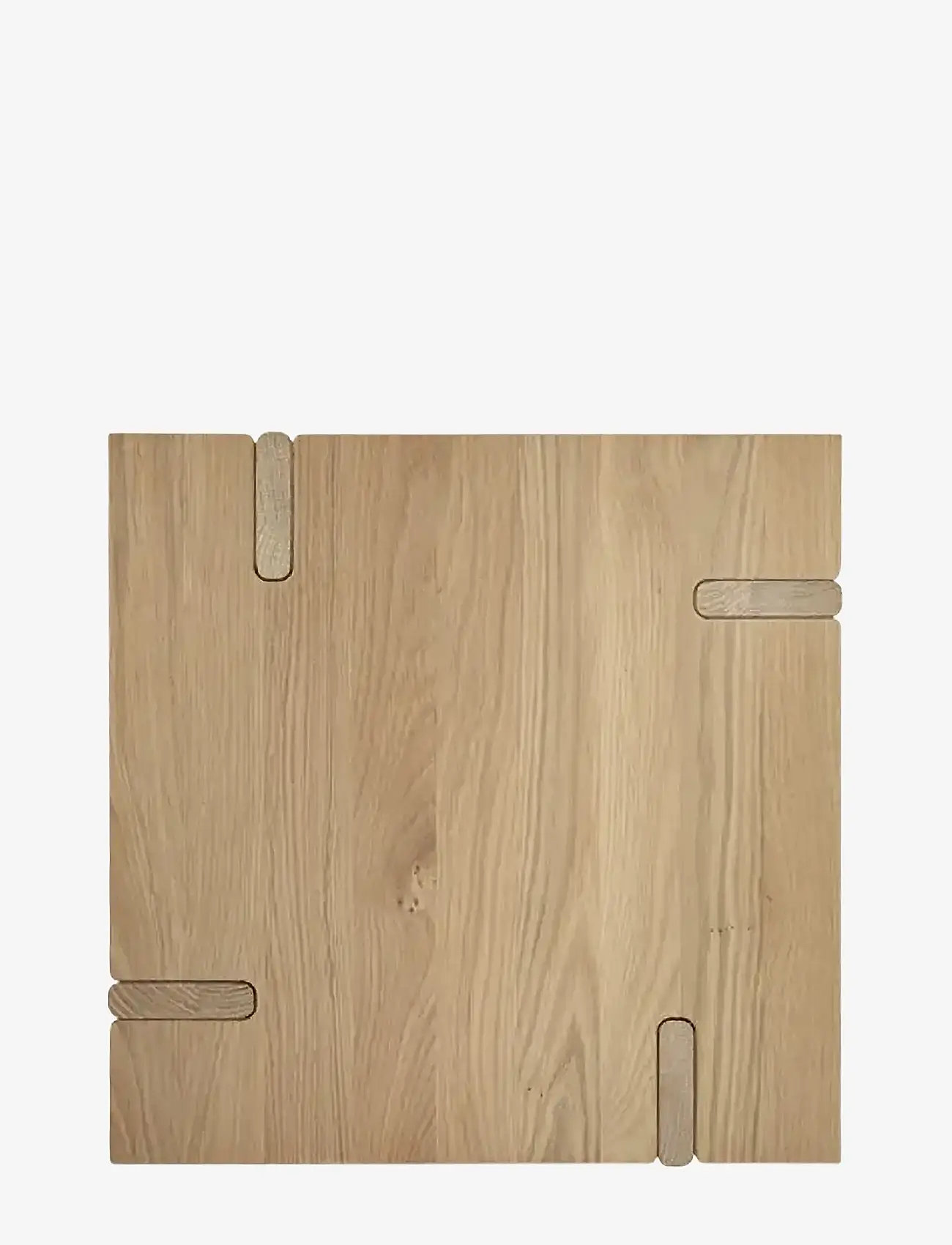 OYOY Living Design - OY Square Side Table  High - beistelltische & kleine tische - nature - 1