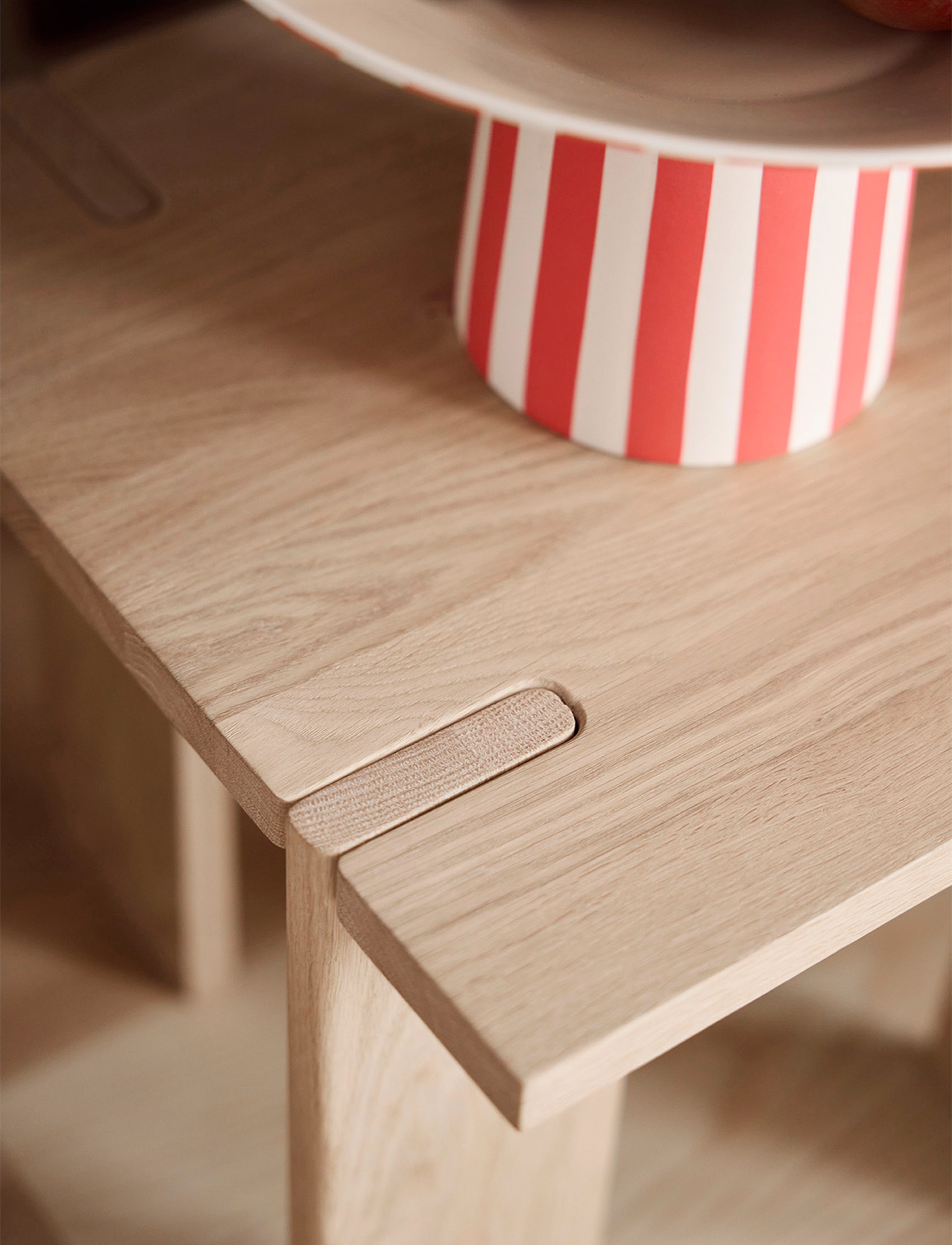 OYOY Living Design - OY Square Side Table  High - side tables & small tables - nature - 5