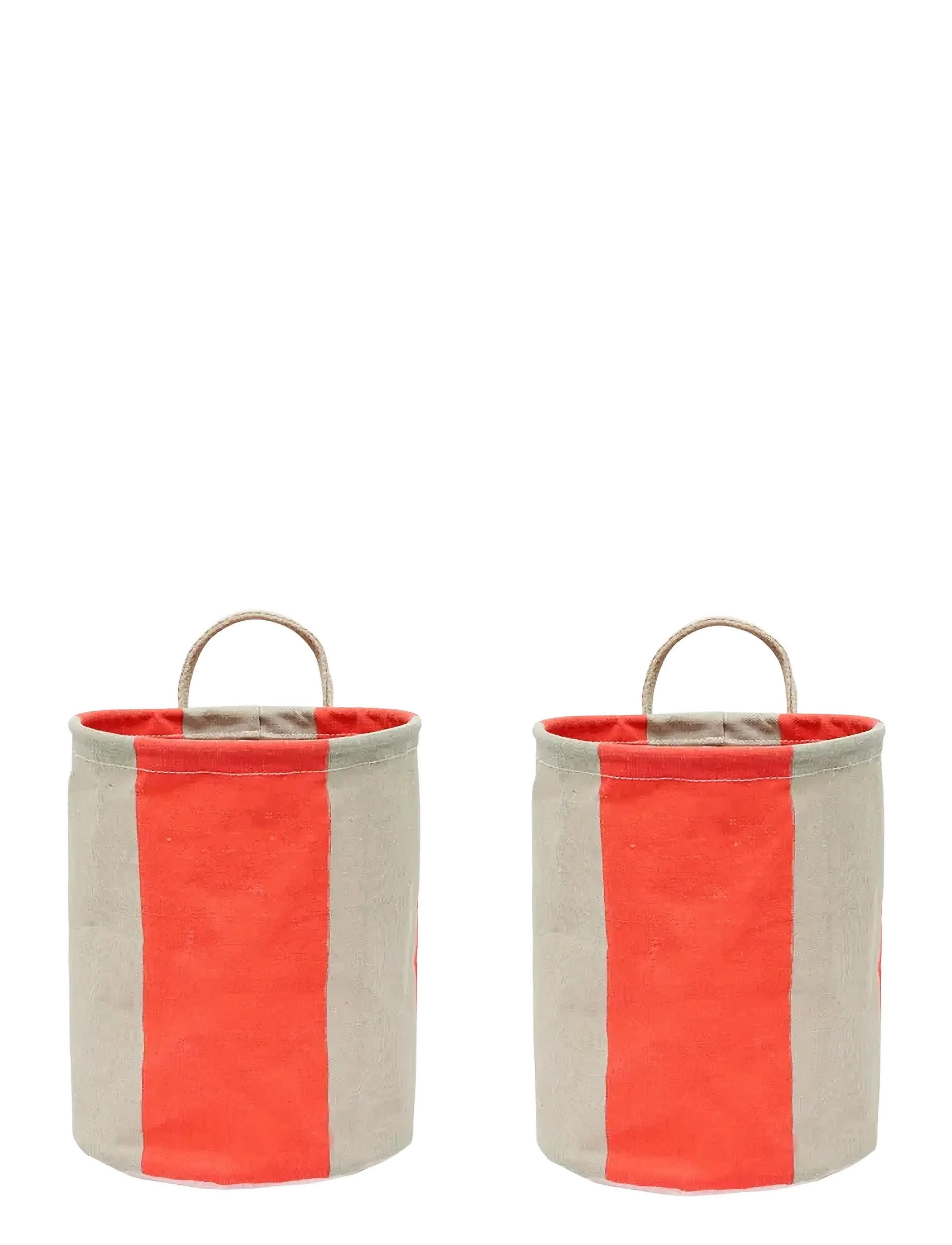 OYOY Living Design Kara Storage Basket Small - Set of 2 - Interiør - CHERRY RED / red
