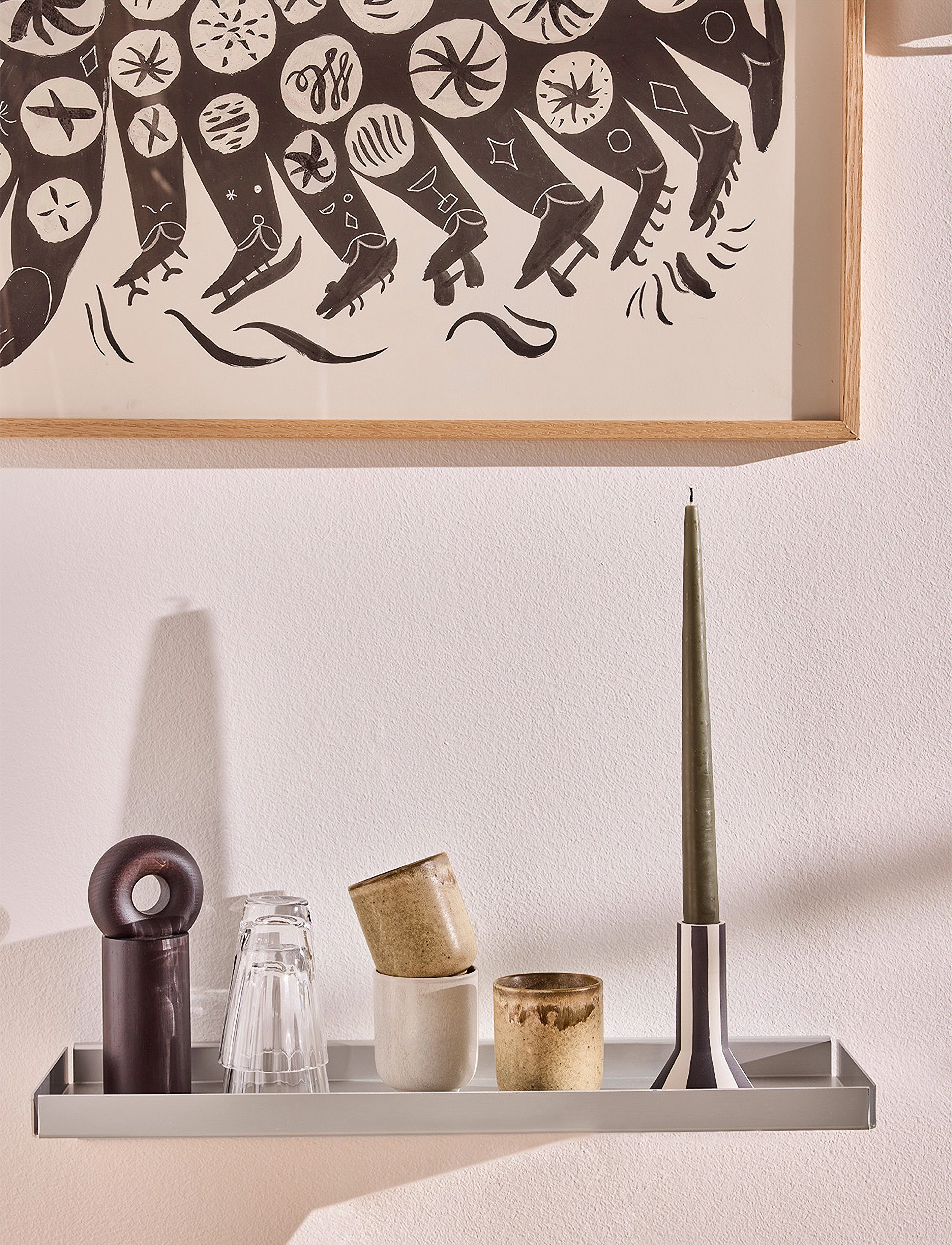 OYOY Living Design - Toppu Candleholder - High - white - 2