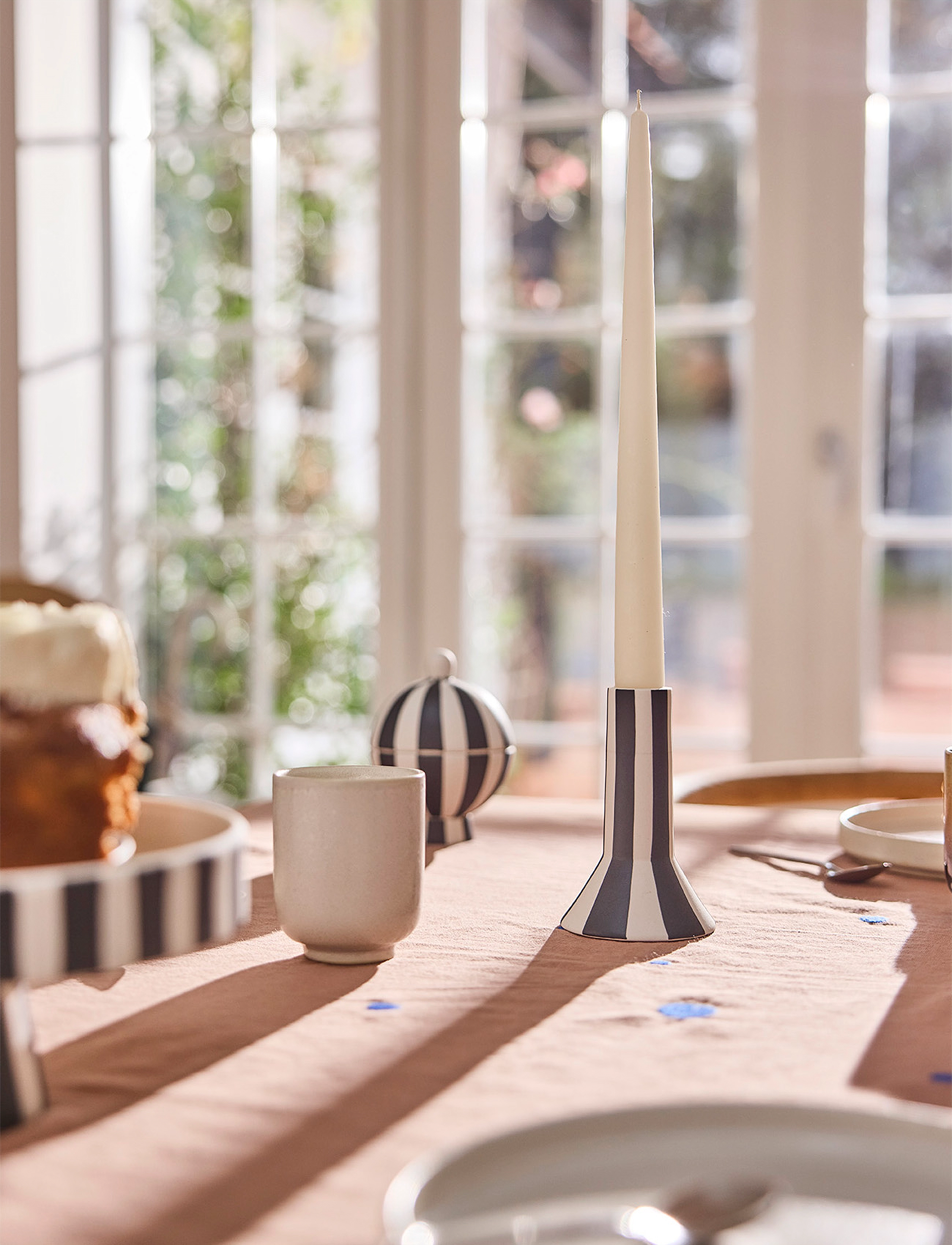 OYOY Living Design - Toppu Candleholder - High - white - 3
