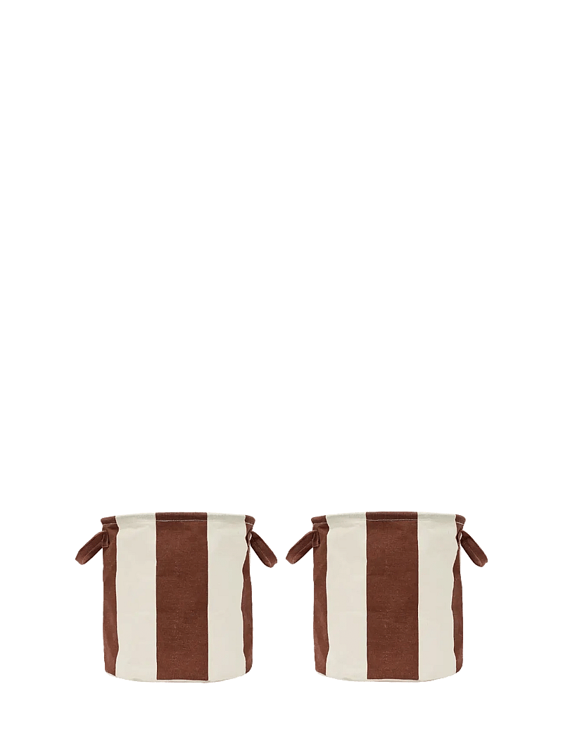 OYOY Living Design - Kara Storage Basket Medium - Set of 2 - osta hinna alusel - nutmeg - 0