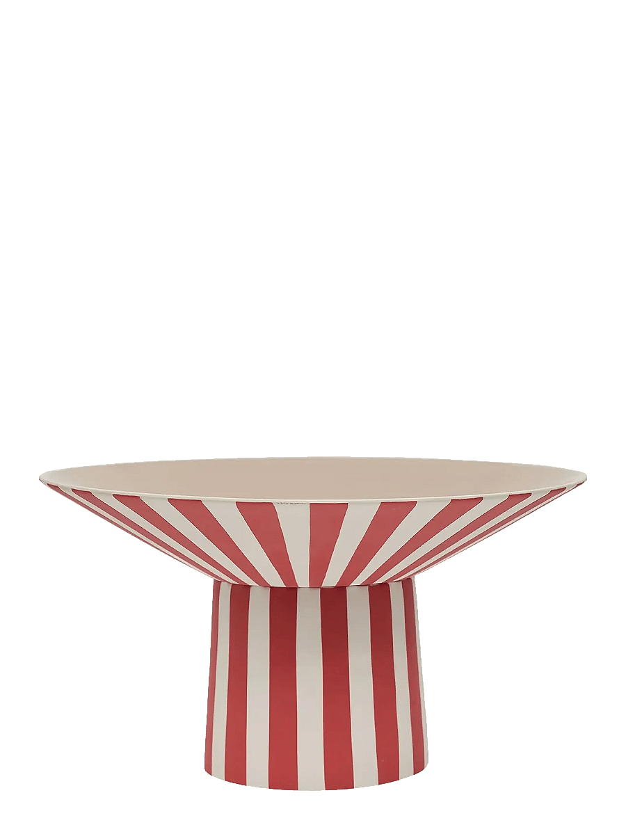 OYOY Living Design - Toppu Centerpiece High - tabletts - red - 1