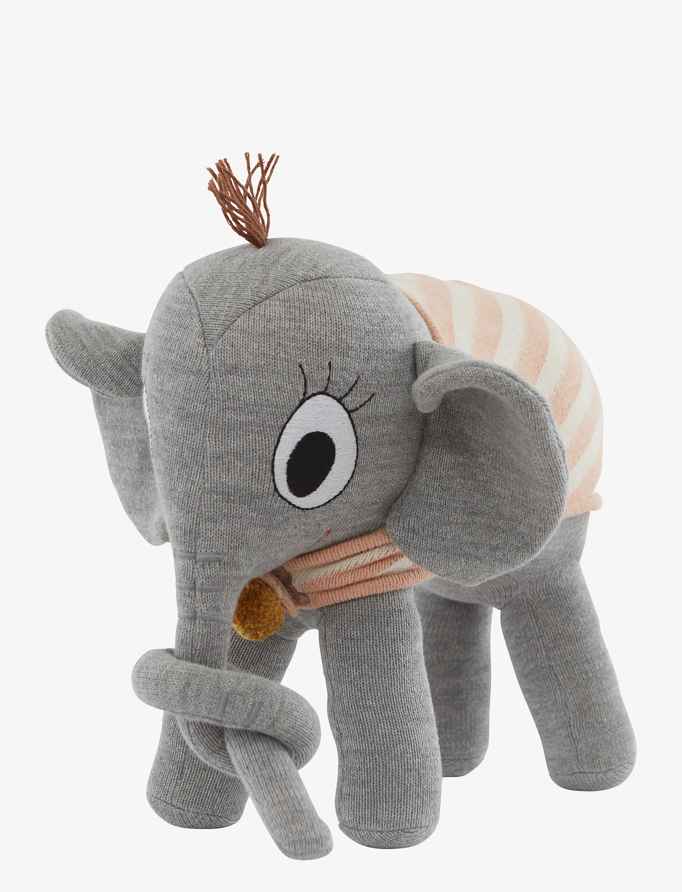 OYOY Living Design Ramboline Elephant - Toys - GREY / multi