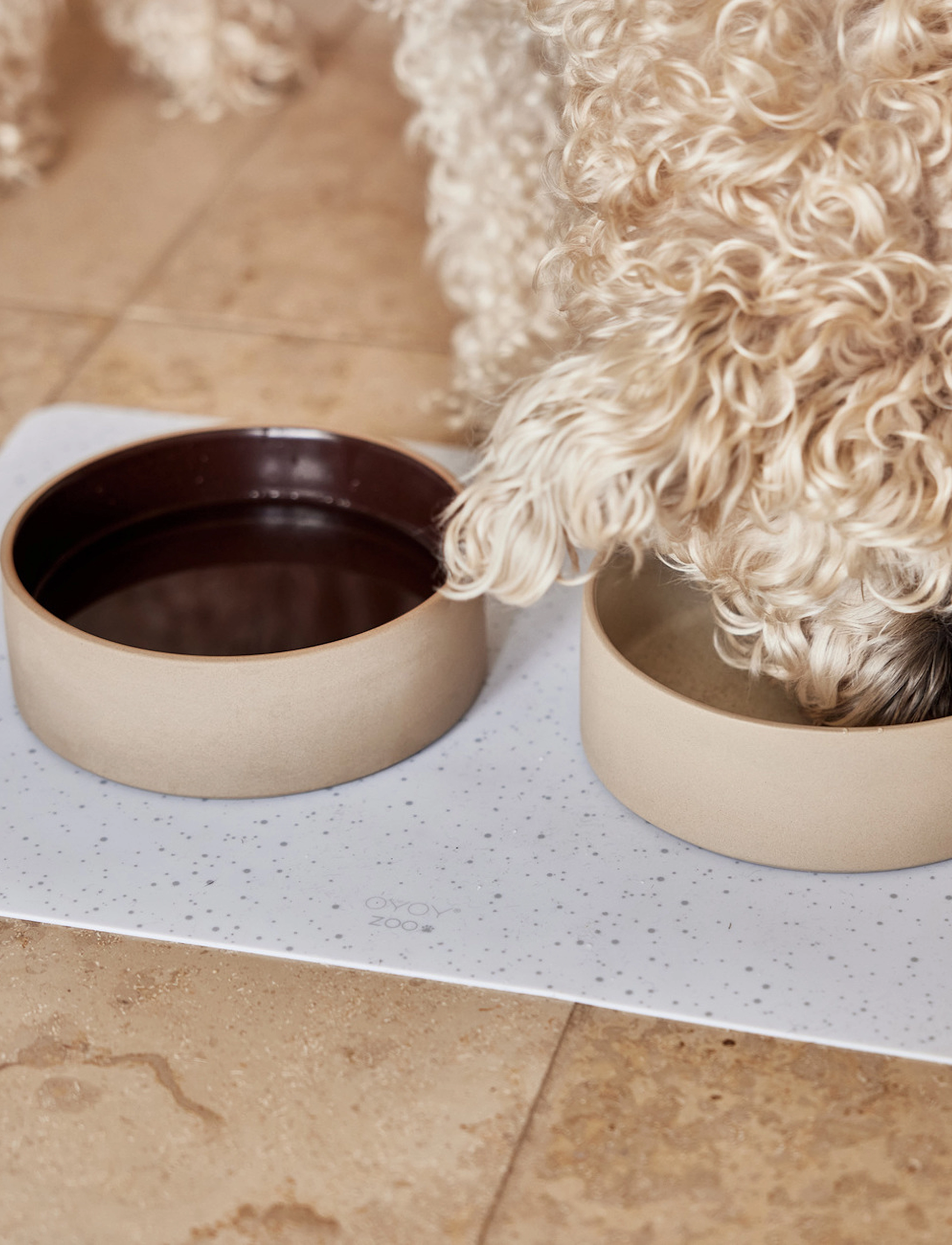 OYOY Living Design - Sia Dog Bowl - animaux domestiques - off white - 5