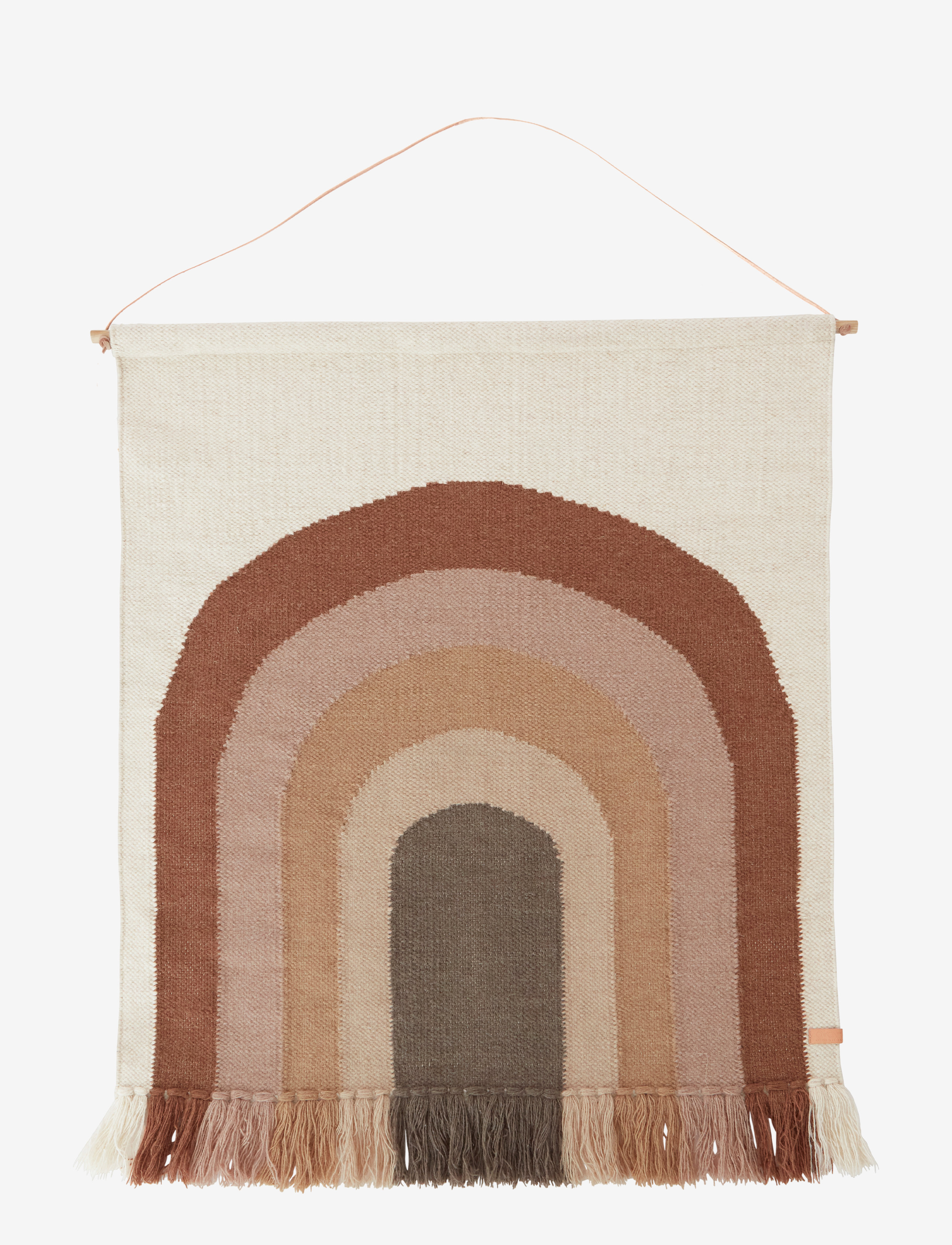 OYOY MINI Follow The Rainbow Wall Rug - Interiør - CHOKO / multi