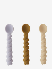OYOY MINI - Mellow - Spoon - Pack of 3 - de laveste prisene - lavender / vanilla / light rubber - 0