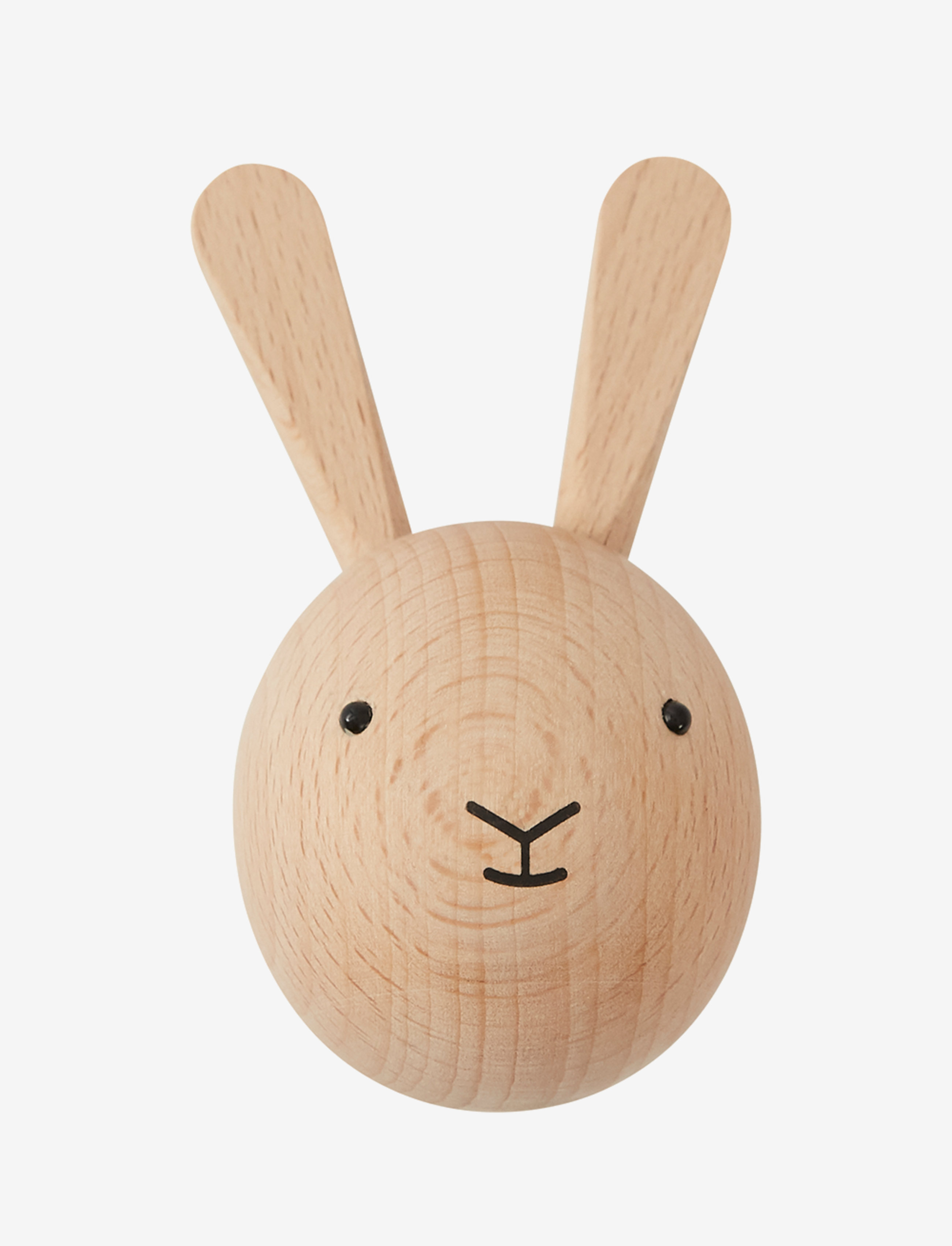 OYOY MINI Mini Hook Rabbit Braun - 4.5X5.5X8CMx4.5 - Kinder