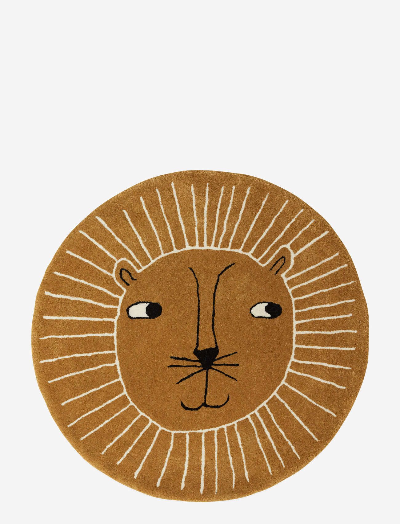 OYOY MINI - Lion Rug - Ümmargused vaibad - caramel - 1