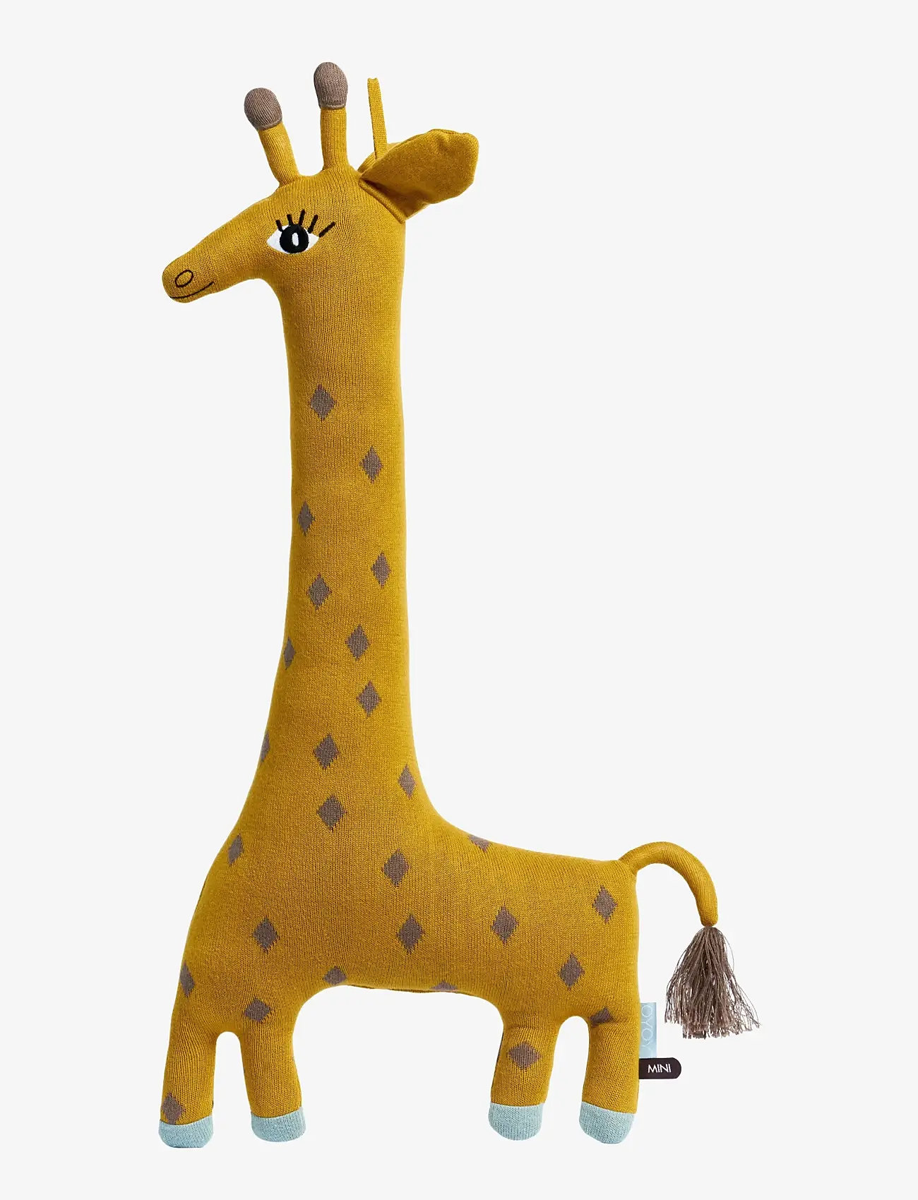 OYOY MINI - Noah Giraffe - geschenke für kinder - curry - 0