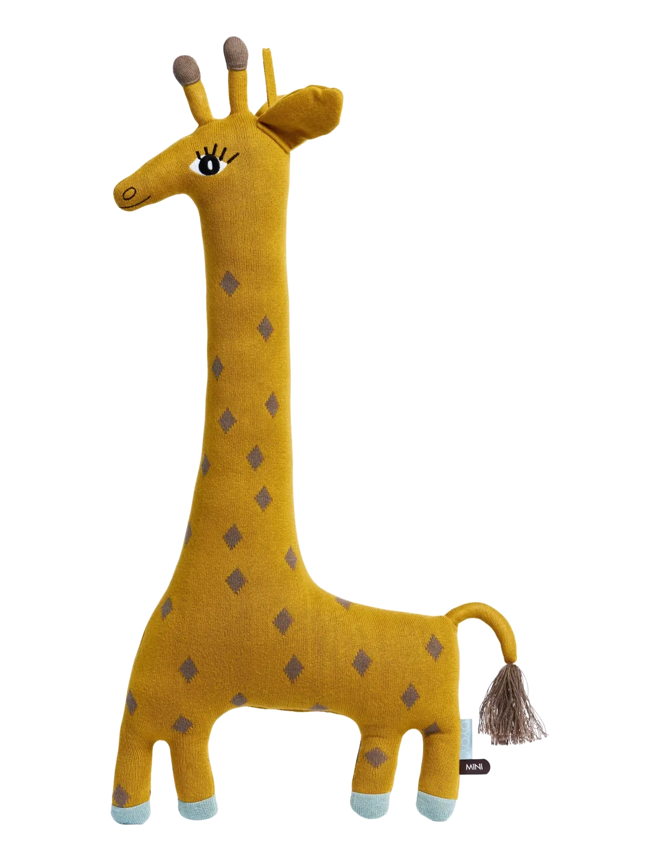 OYOY MINI Noah Giraffe - Spielzeug - CURRY / yellow