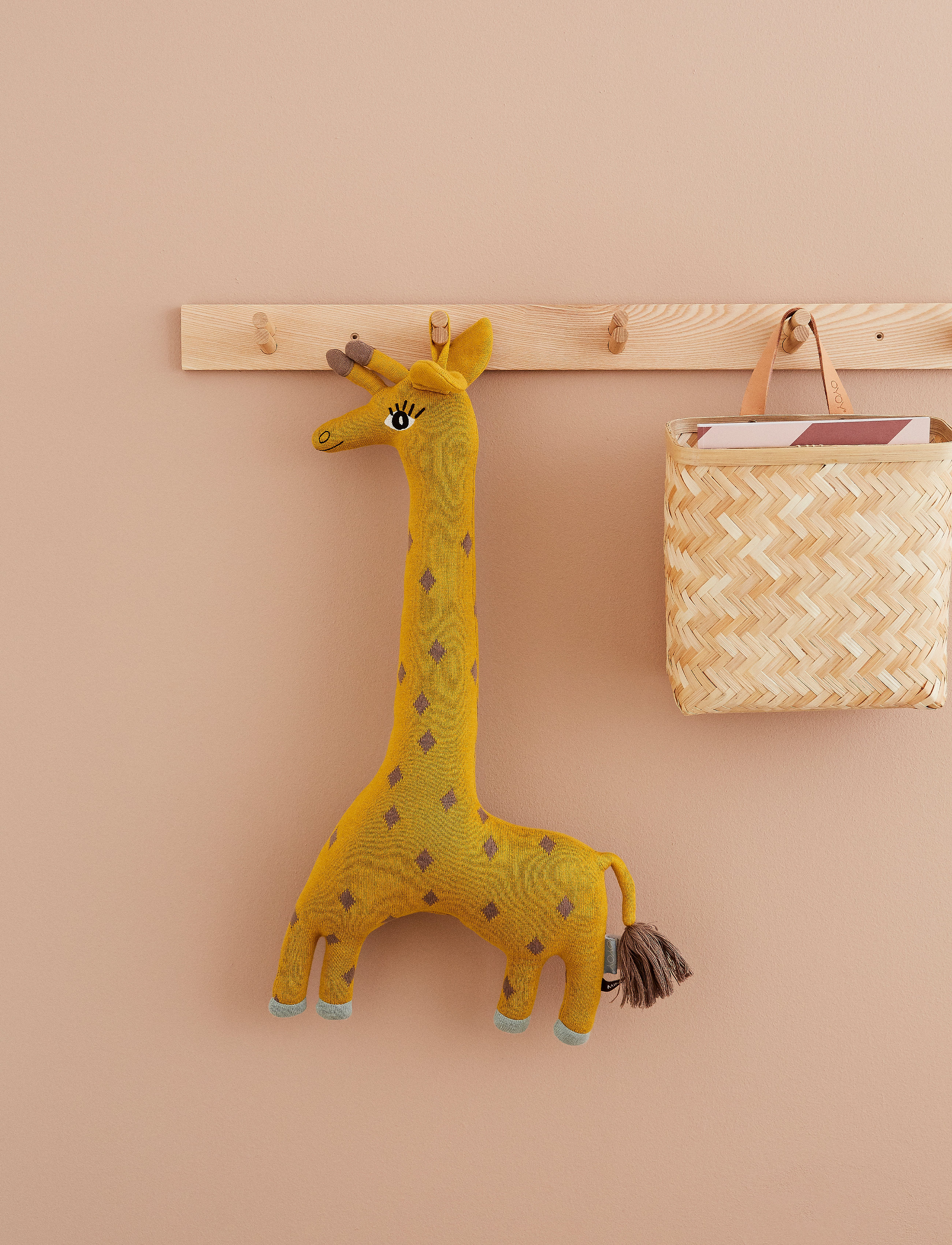 OYOY MINI Noah Giraffe, Børn, Stuffed Dyr, Gul, Str: ONE SIZE