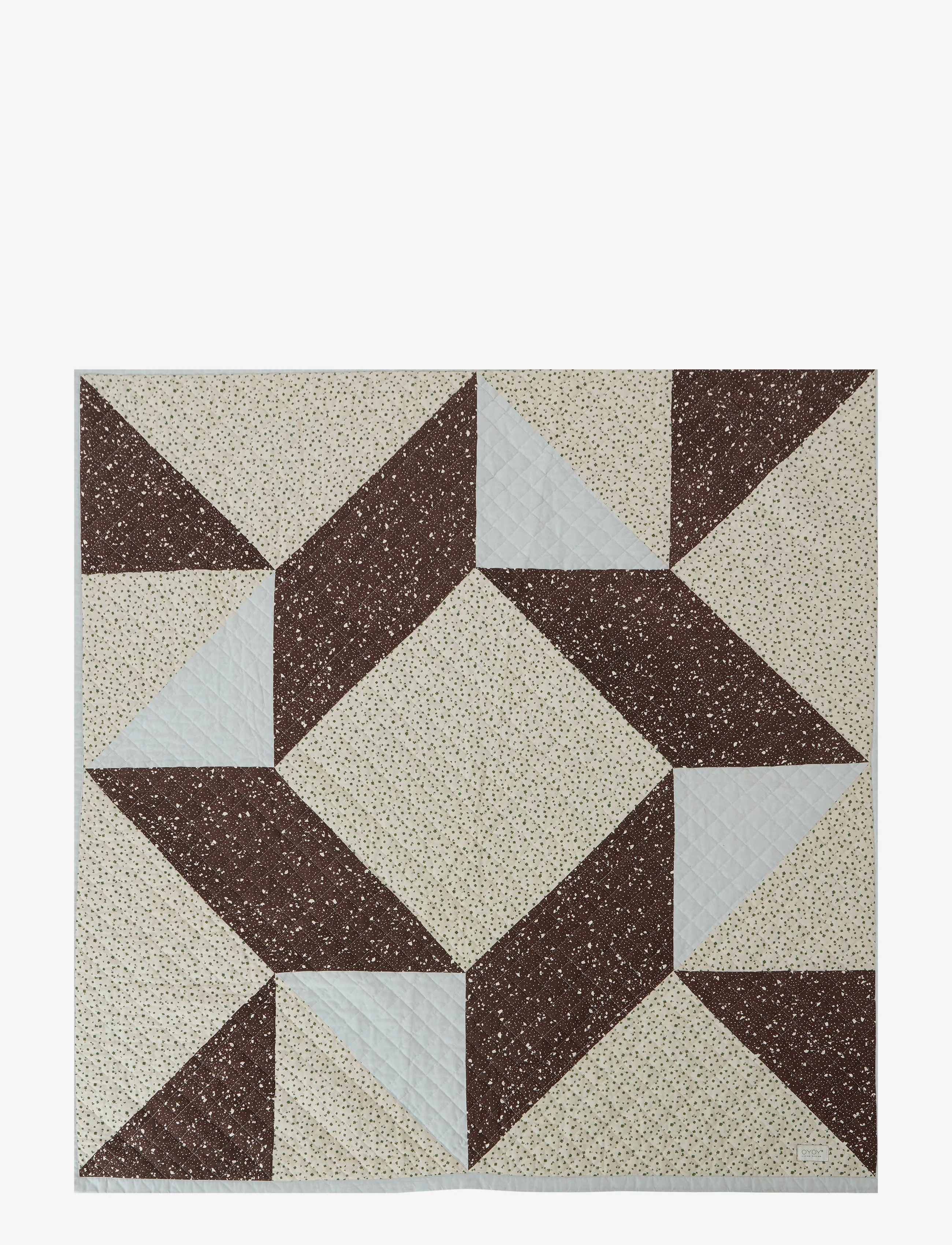 OYOY MINI Quilted Aya Blanket - Inspiration - MULTI / multi