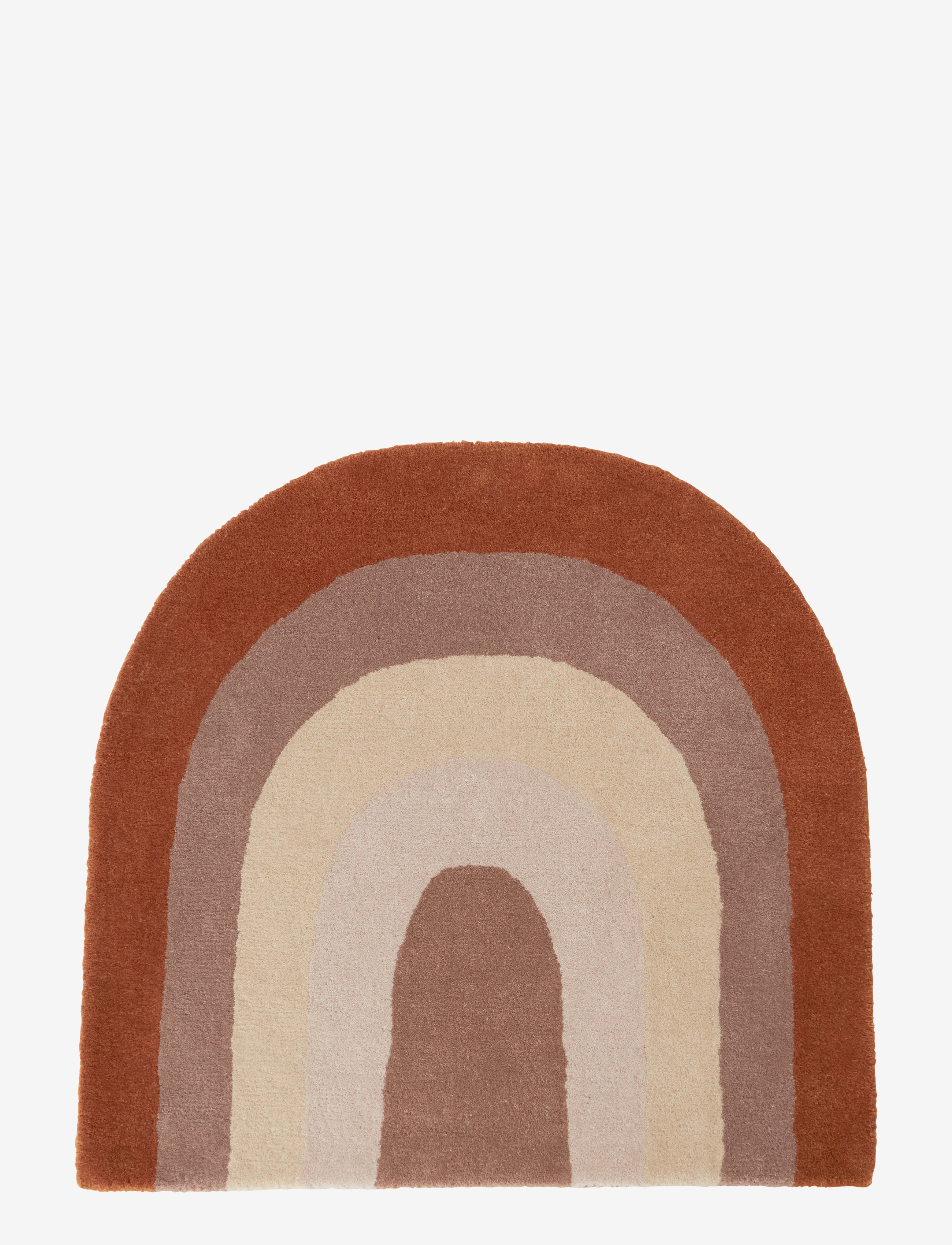 OYOY MINI Regenbogen Rug Patterned - 88X90CM - Kinder
