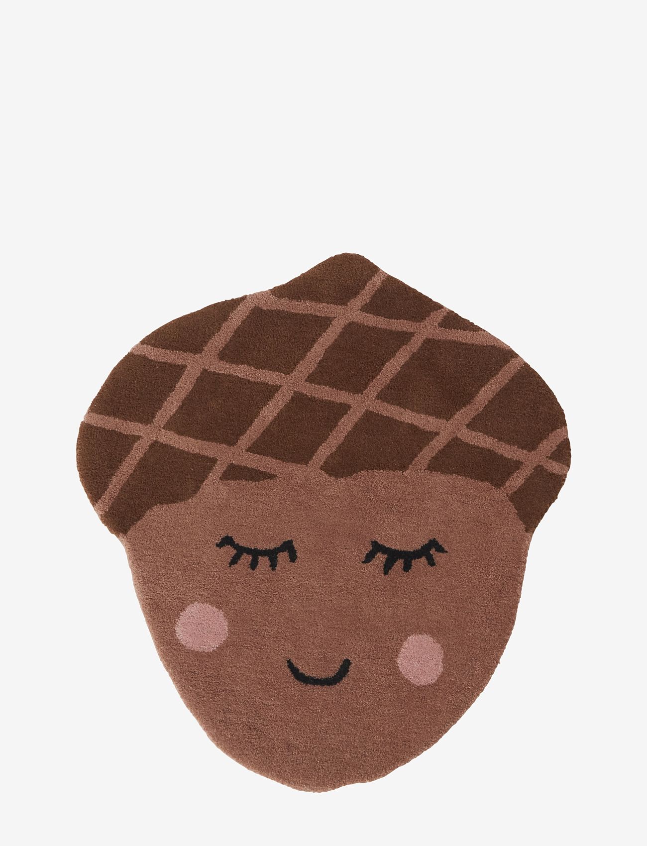 OYOY MINI Acorn Rug Braun - 53X42 - Kinder