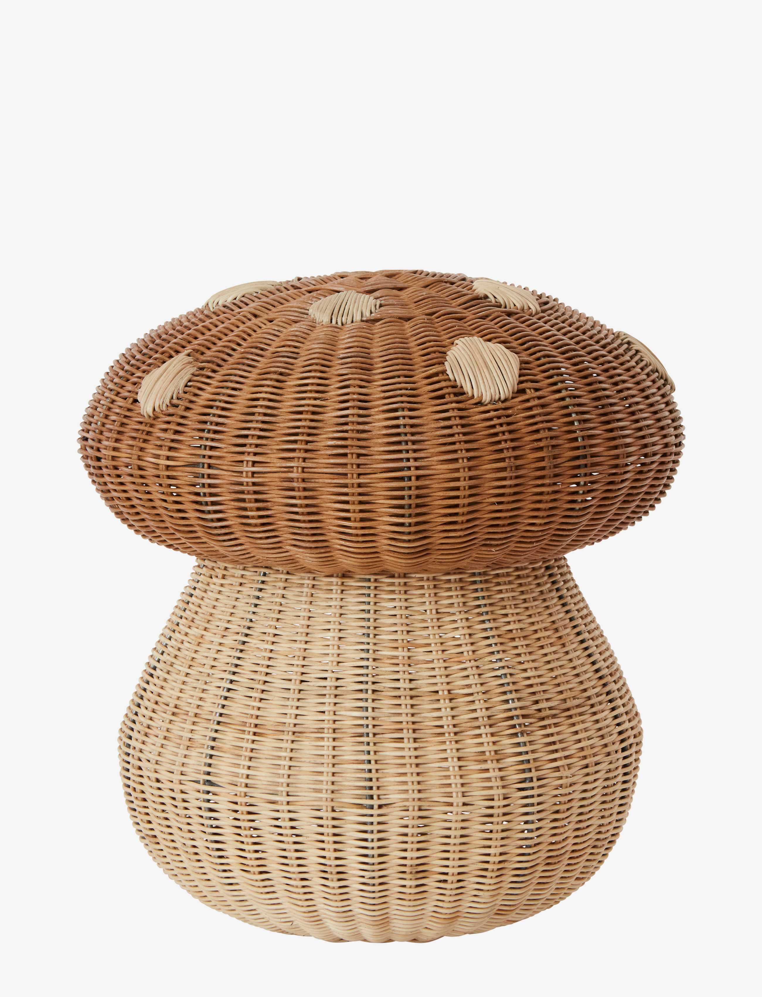 OYOY MINI Mushroom Basket Braun - Ø42X46CM - Kinder