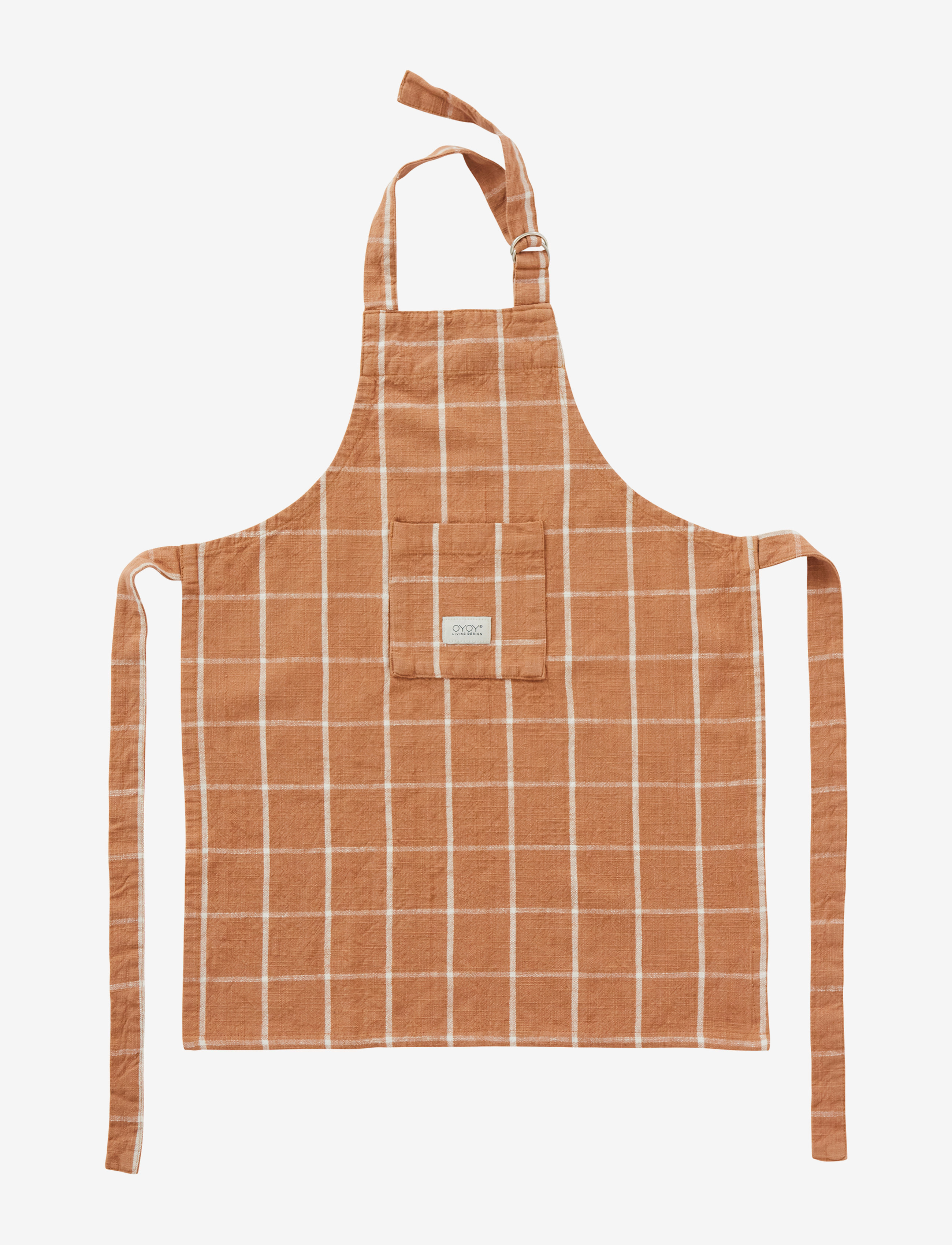 OYOY MINI Gobi Apron Mini Braun - 56X44CM - Kinder