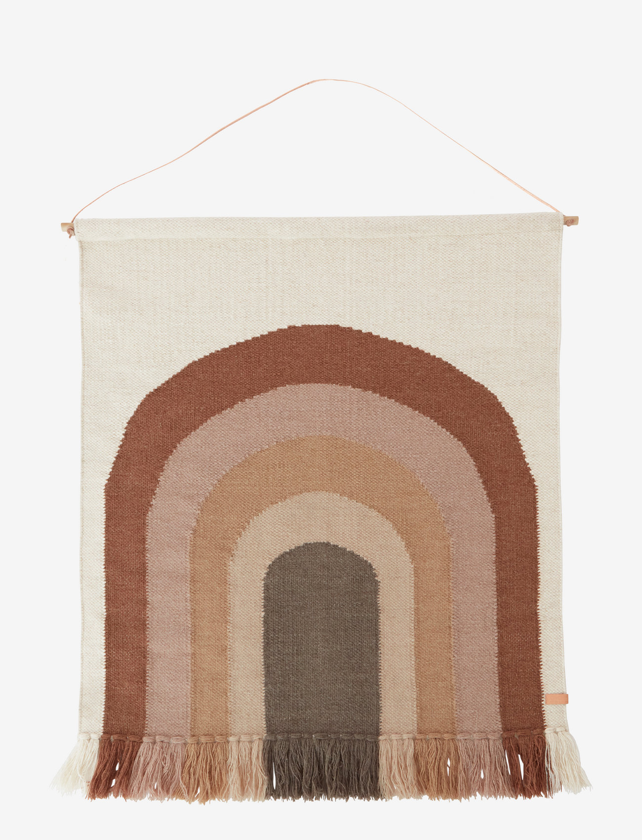 OYOY MINI - Follow The Rainbow Wall Rug - sienų dekoracijos - choko - 1