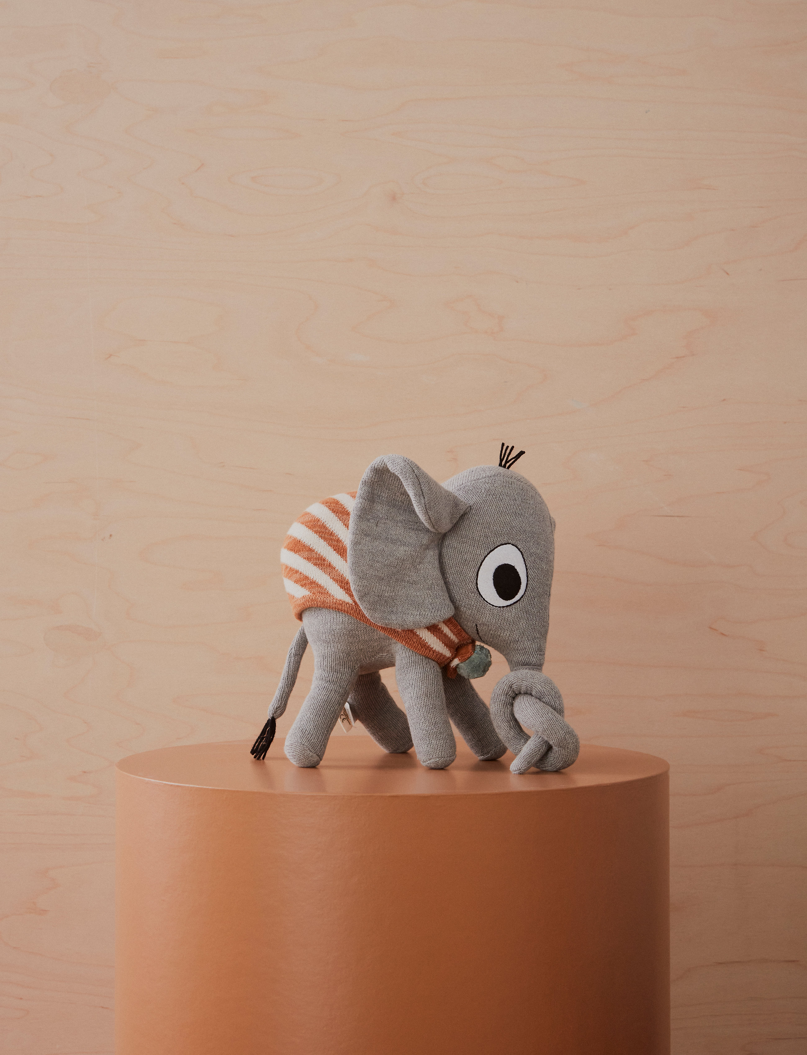 OYOY MINI Henry Elephant, 22X12X23 cm x 22, Grey, Soft Legetøj > Stuffed Animals, Børn